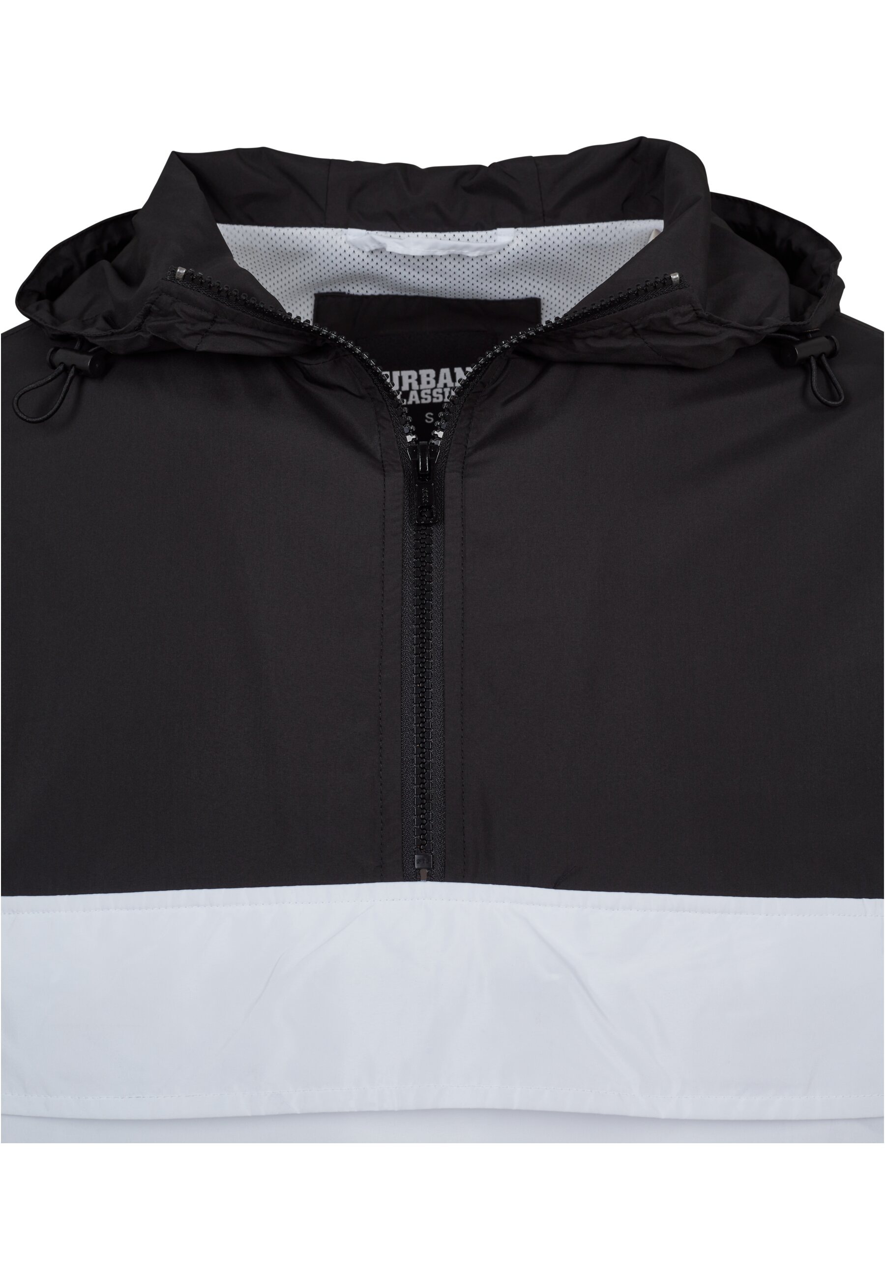 URBAN CLASSICS Allwetterjacke »Urban Classics Herren Color Block Pull Over Jacket«, (1 St.), mit Kapuze