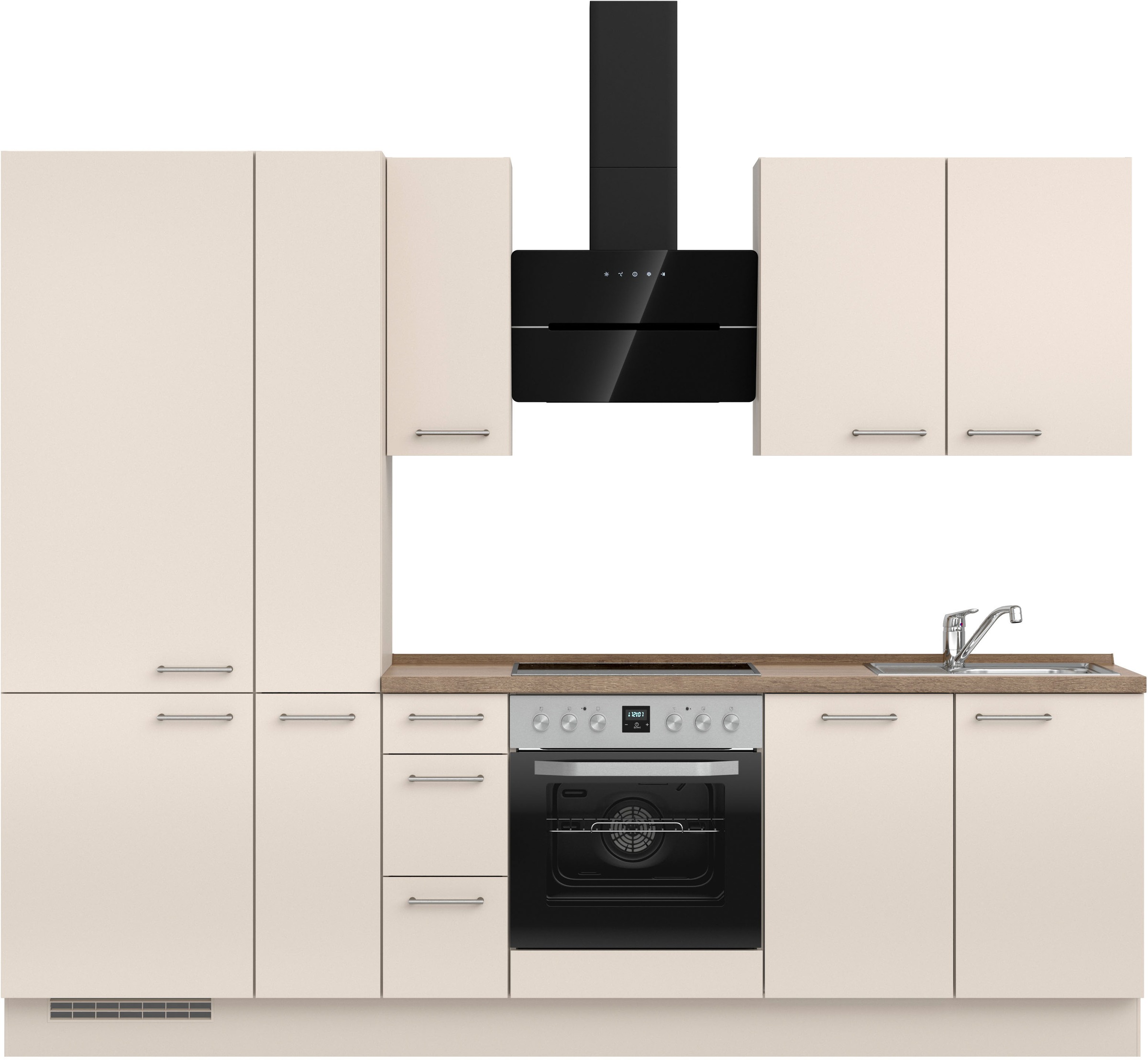 nobilia Küchenzeile ""Laser II", Ausrichtung wählbar, Breite 270 cm" vormon günstig online kaufen