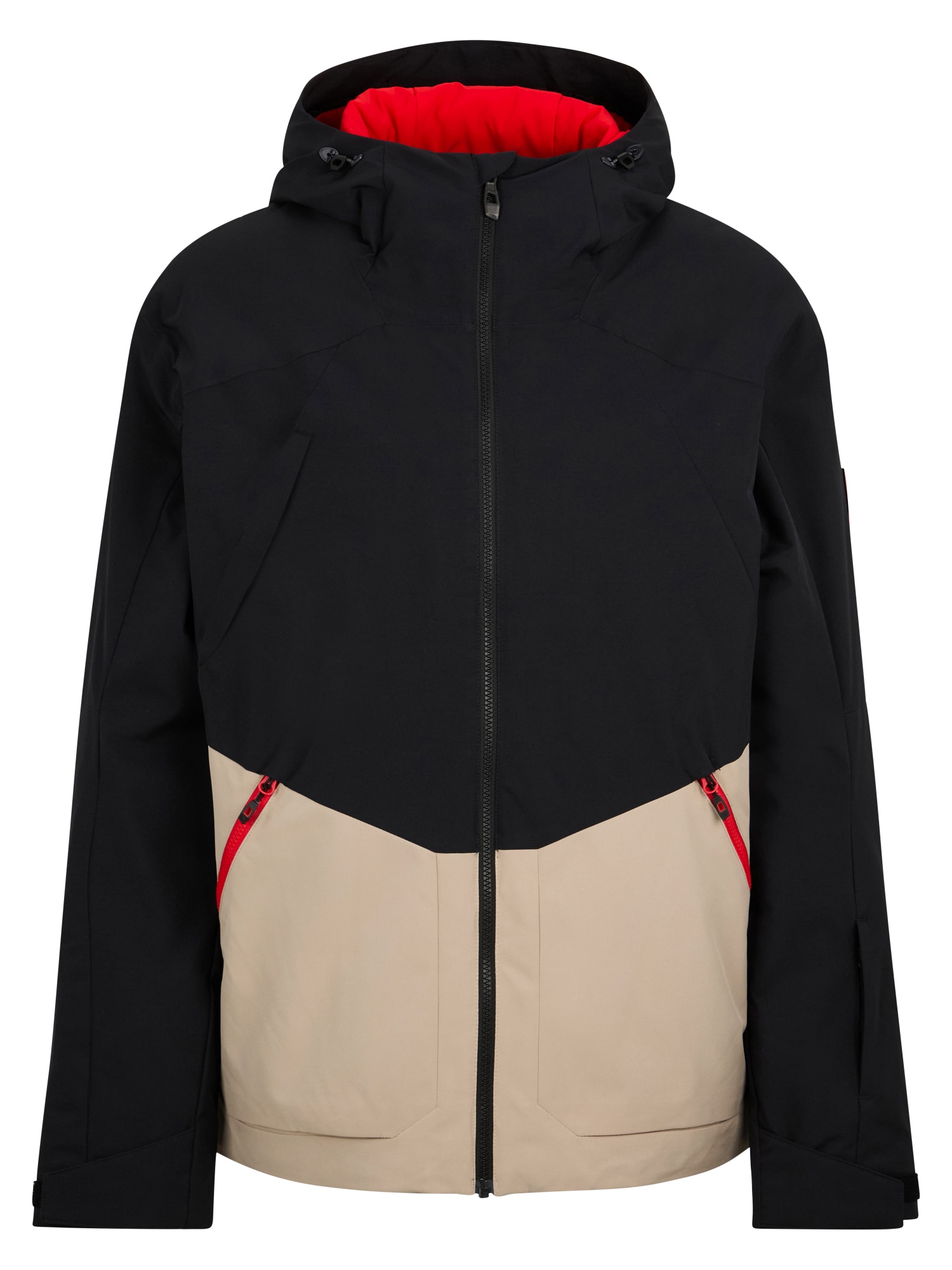 Ziener Skijacke "TOBIN-Z AQUASHIELD HERREN" wasserdicht, winddicht, atmungsaktiv, elastisch, Kapuze