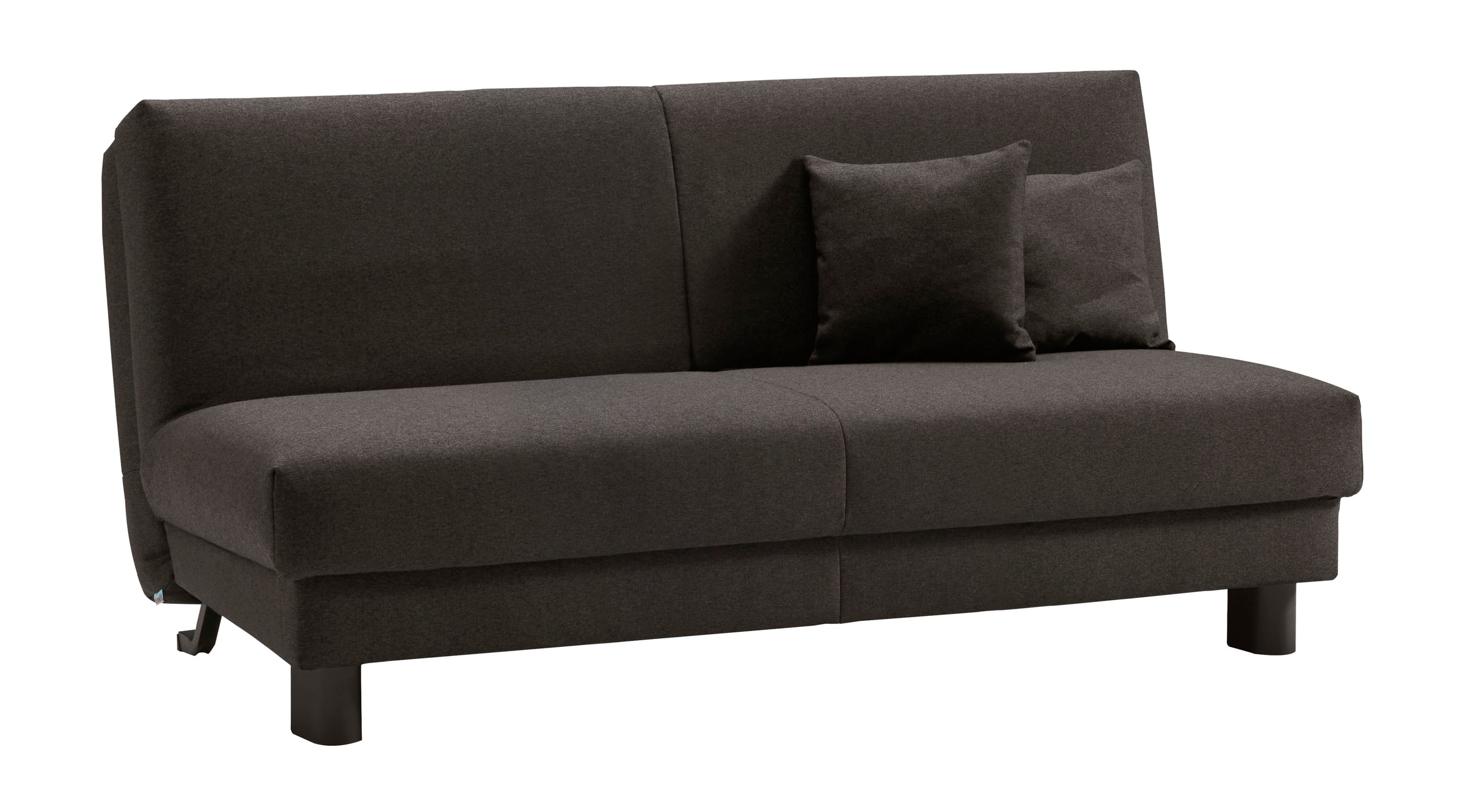 ell + ell Schlafsofa »Enny«, Breite 180 cm, Liegehöhe 45 cm, Füße schwarz