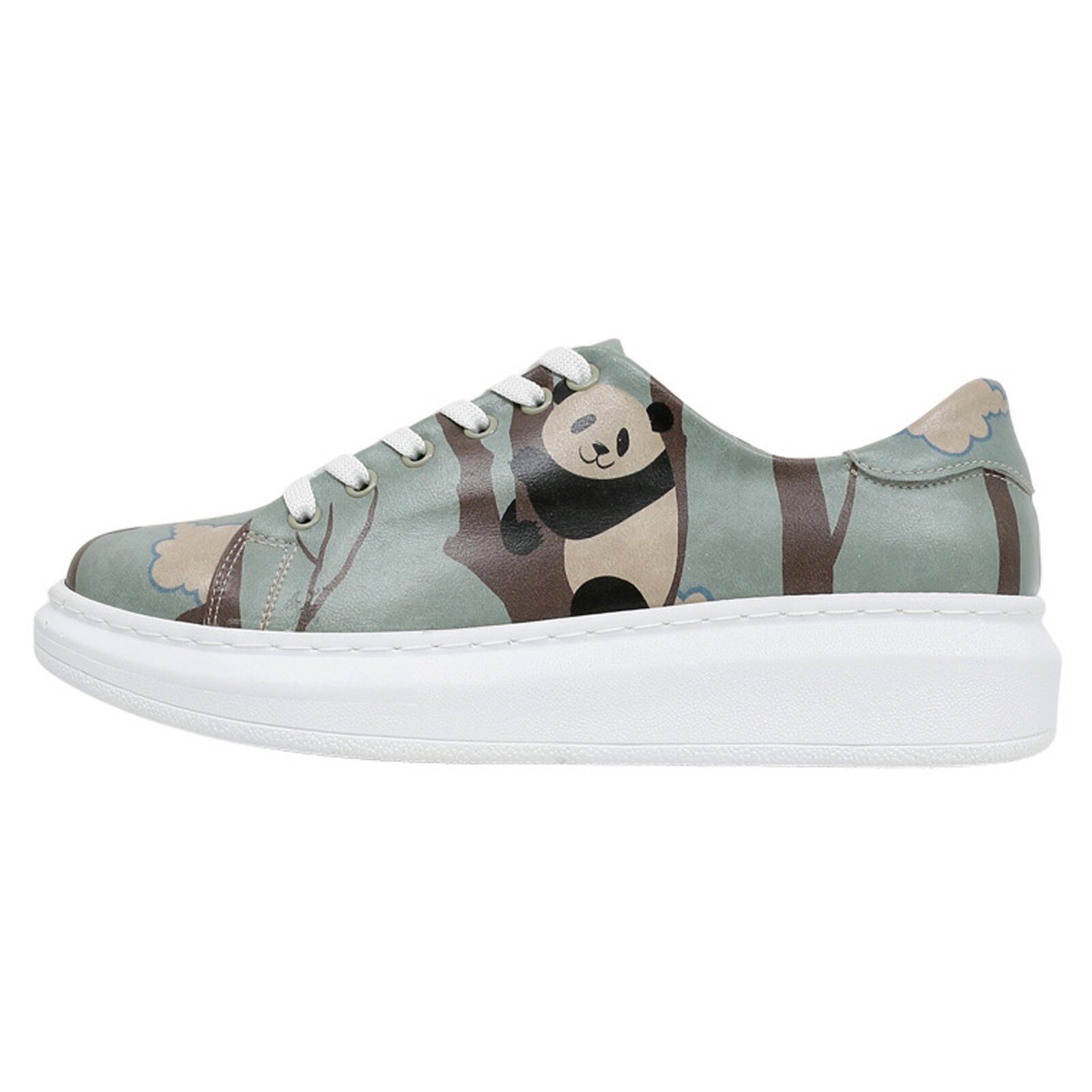 DOGO Plateausneaker "Myra Low-Top Sneaker Bear With A Balloon Damen Sneaker günstig online kaufen