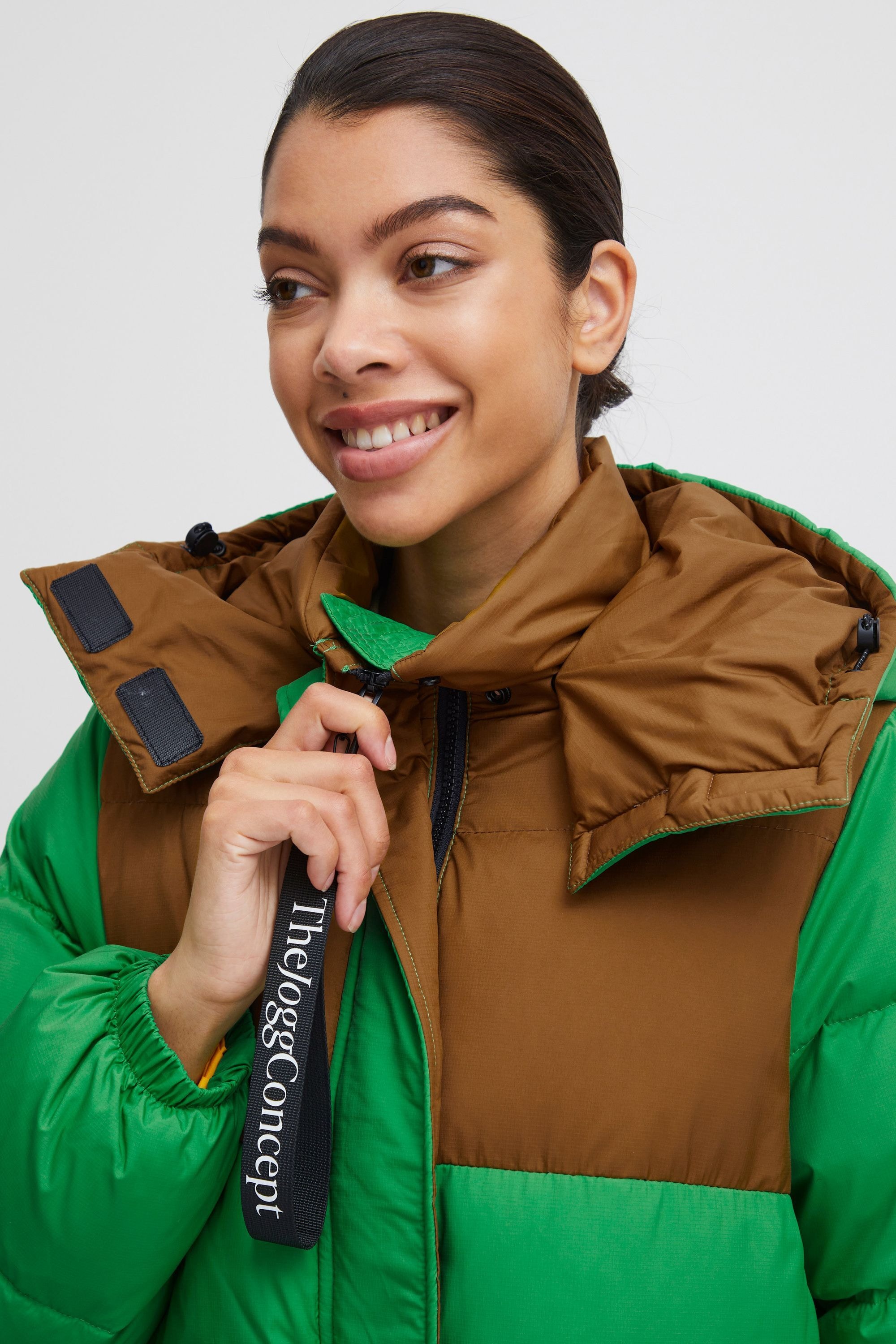 TheJoggConcept Steppjacke »Steppjacke JCAlica«, mit Kapuze