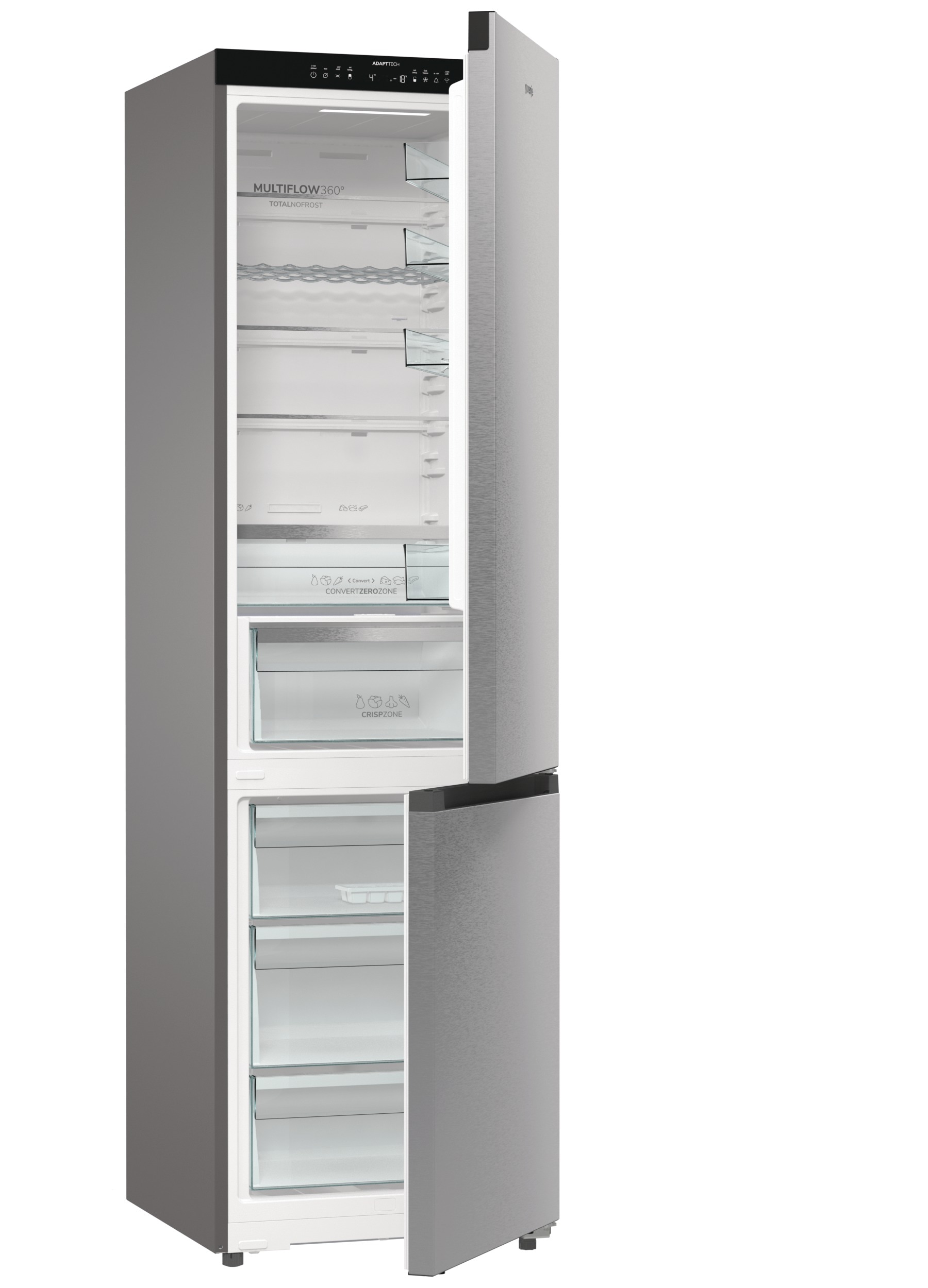 GORENJE Kühl-/Gefrierkombination »NRB620C6X4WFE«, Wifi - ConnectLife