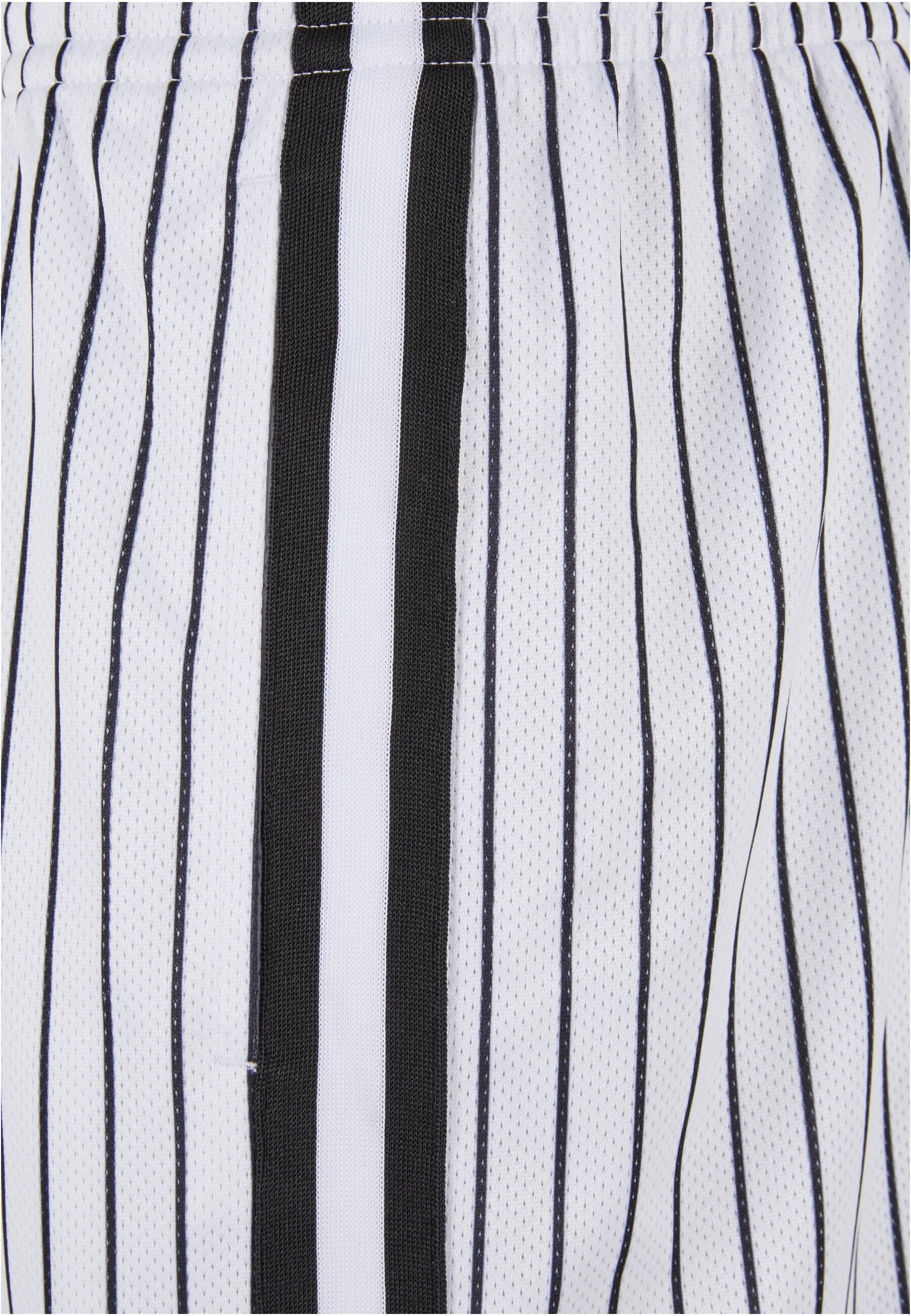 URBAN CLASSICS Shorts »Urban Classics Herren Striped Mesh Shorts«, (1 tlg.)