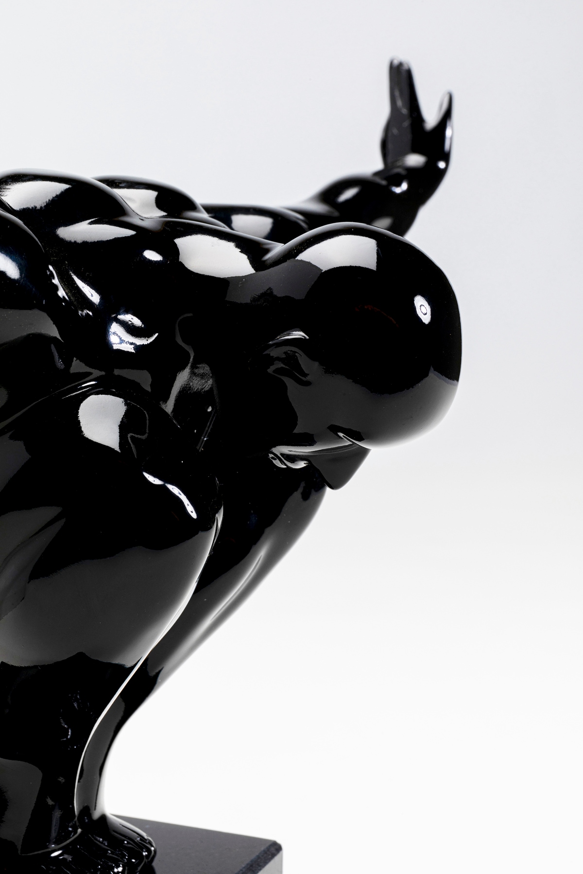 Kare Design Dekoobjekt »Deko Objekt Athlet Black Small 43cm«