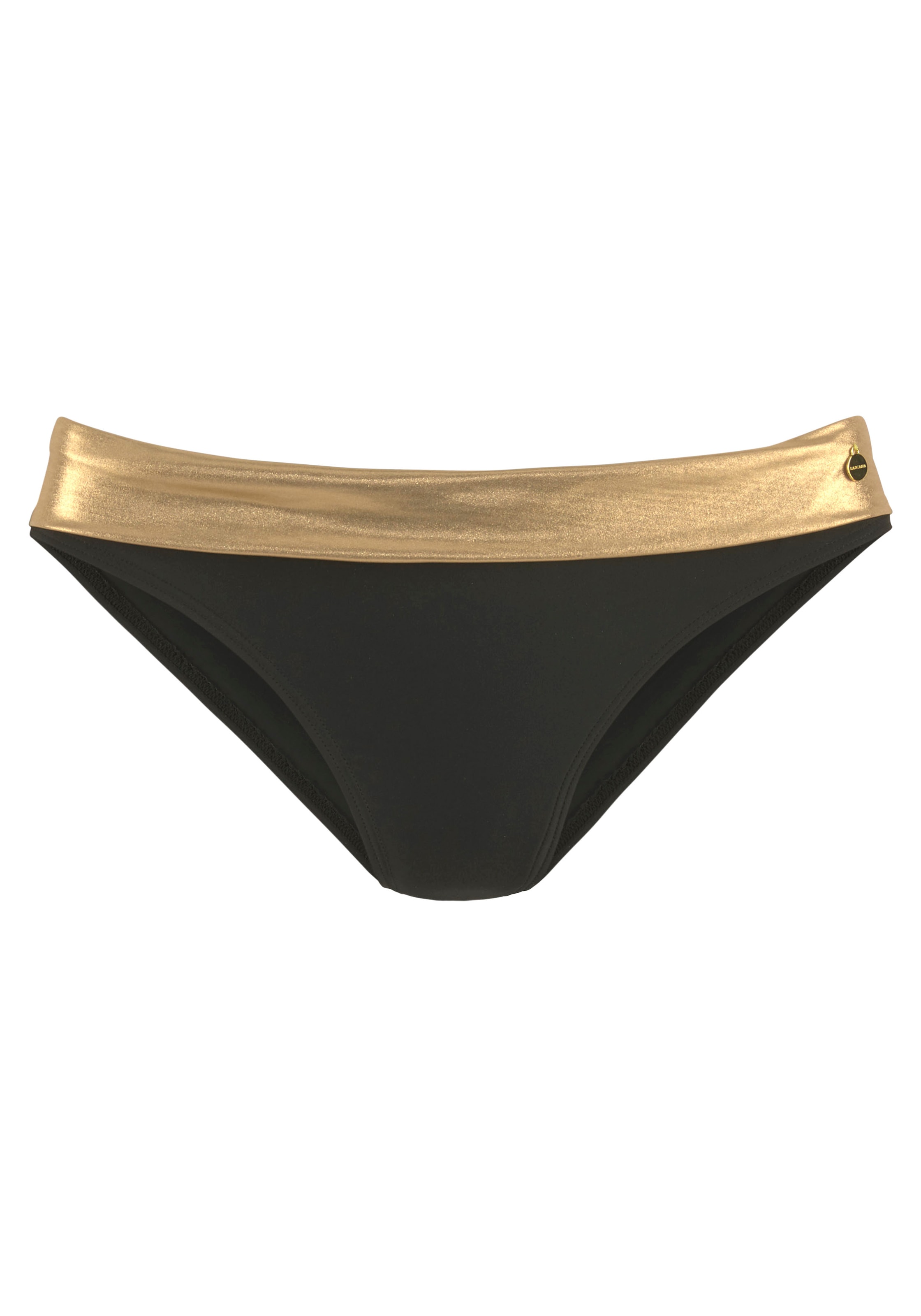 LASCANA Bikini-Hose »Elodie«, mit trendigem Materialeinsatz