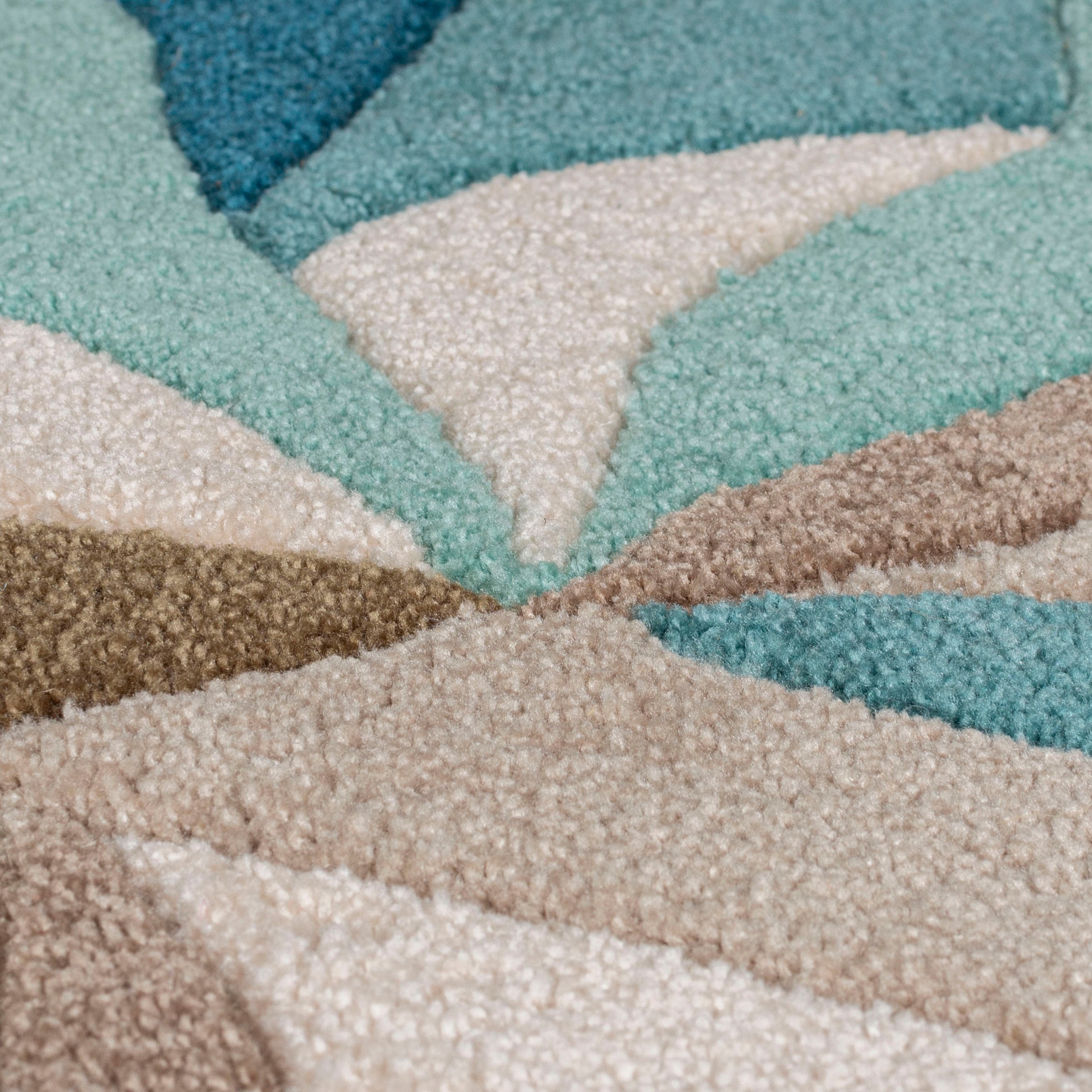 FLAIR RUGS Teppich »Splinter«, rund, fußbodenheizungsgeeignet, mehrfarbig  gemustert auf Rechnung | BAUR
