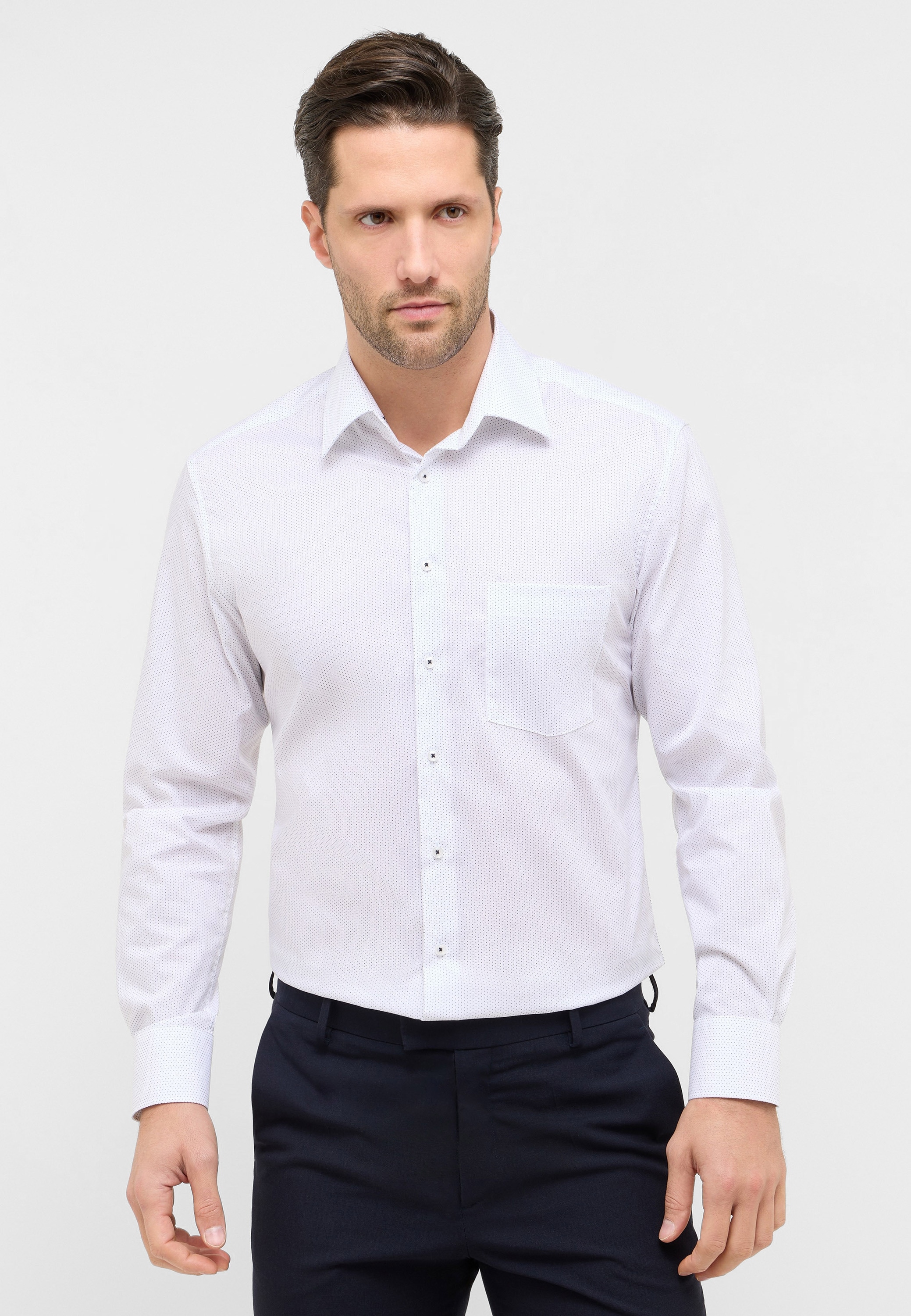 Eterna Langarmhemd "MODERN FIT" NON IRON (bügelfrei) günstig online kaufen