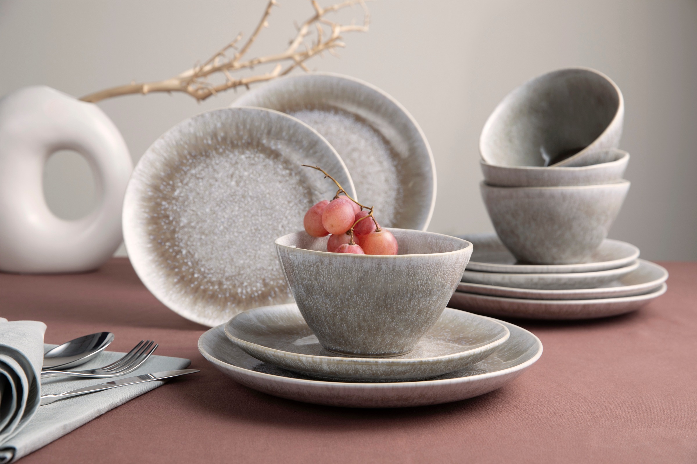 LeGer Home by Lena Gercke Tafelservice "modernes LeGer Geschirr-Set, Servic günstig online kaufen