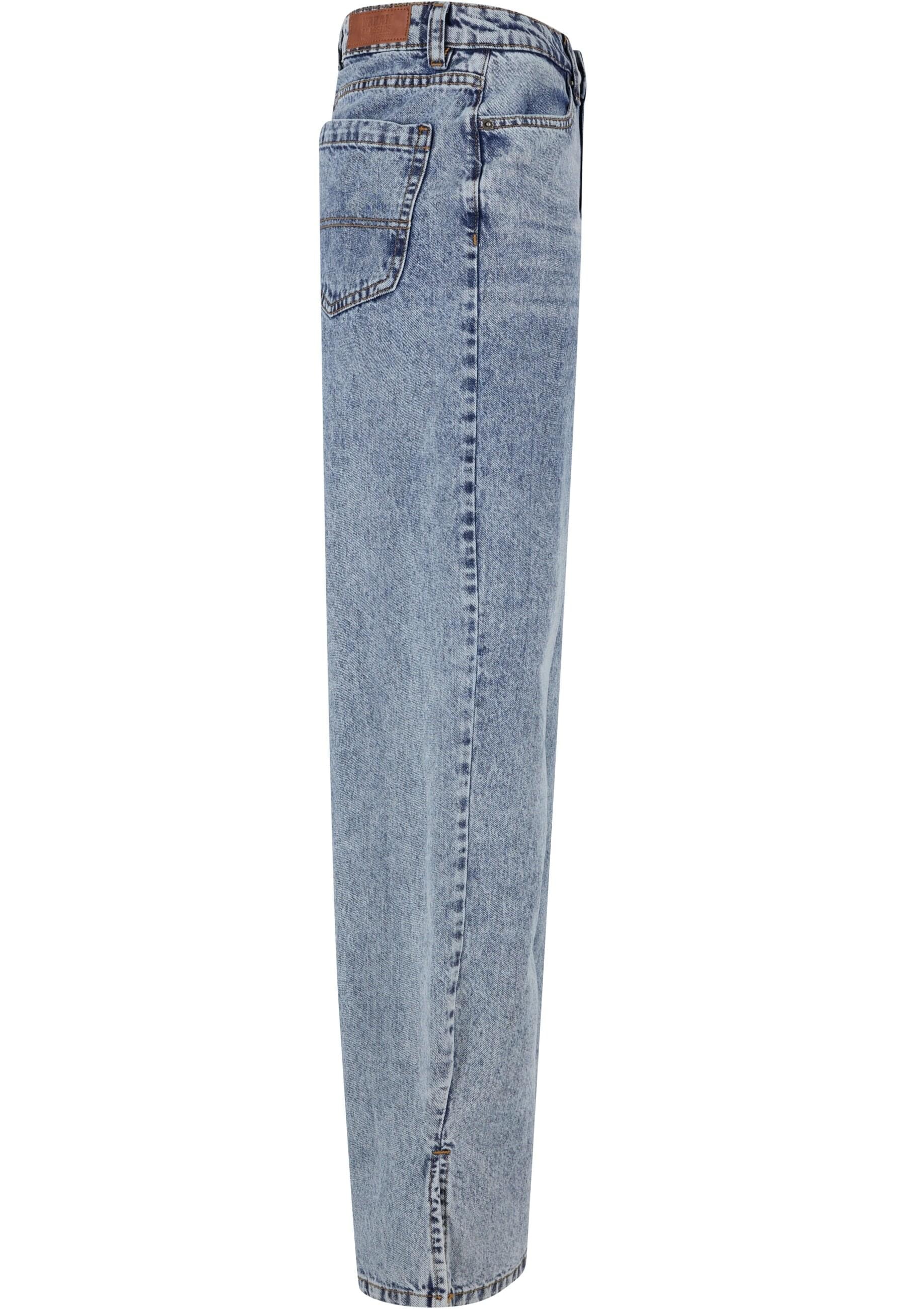 URBAN CLASSICS Bequeme Jeans »Urban Classics Damen Ladies Wide Leg Slit Denim«