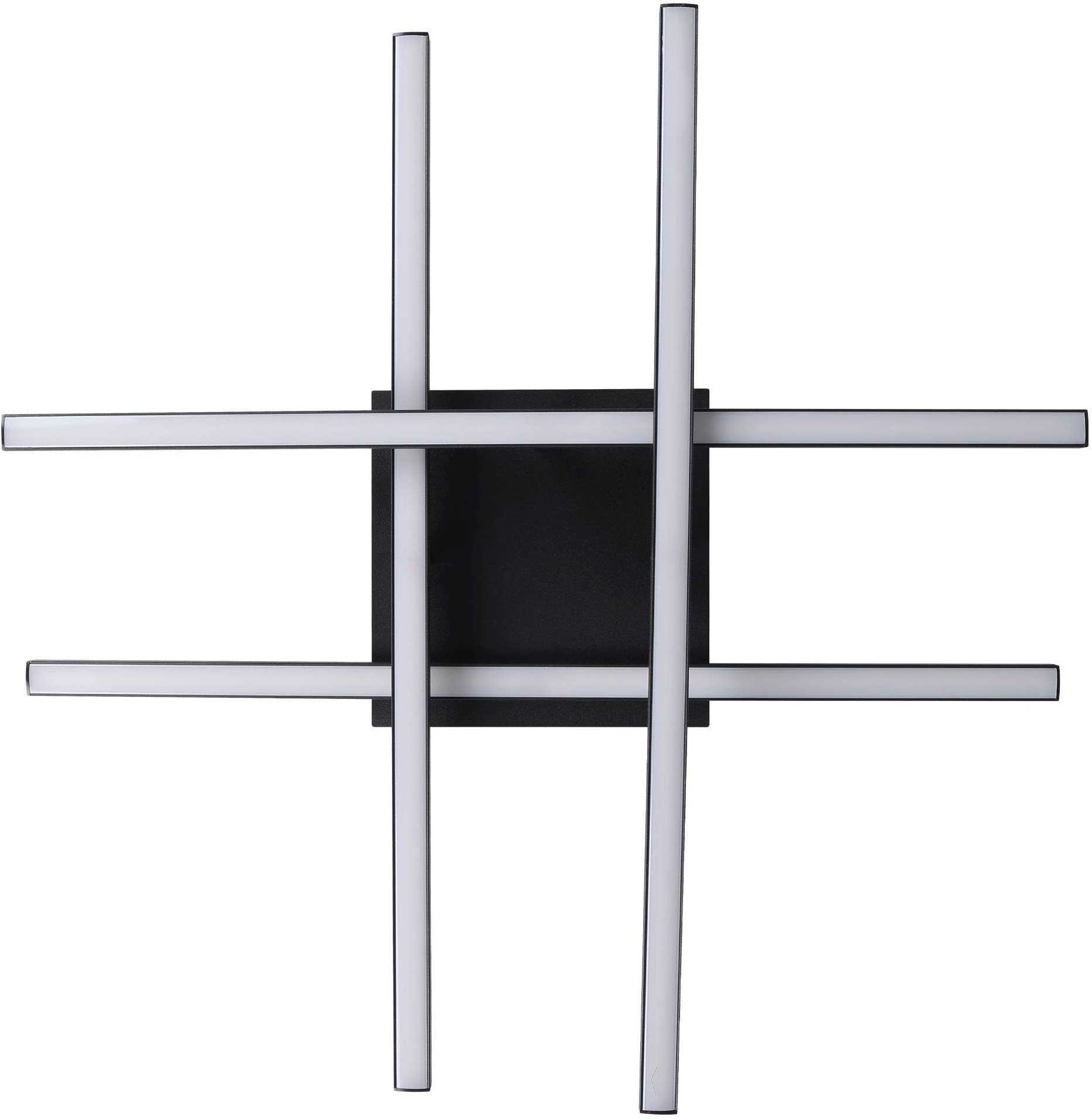 EGLO Deckenleuchte »Lasana 3 Deckenleuchte, Wohnzimmerlampe, Stahl und Kunststoff, Lampe« LED-Modul 1 Stk. Warmweiß