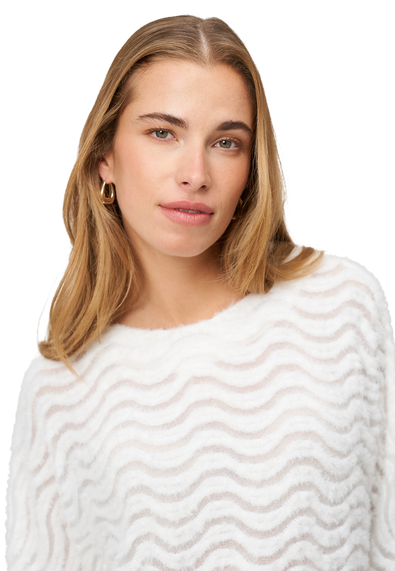 Zero Sweatshirt »Damen mit Wellenmuster«, weiteres Detail
