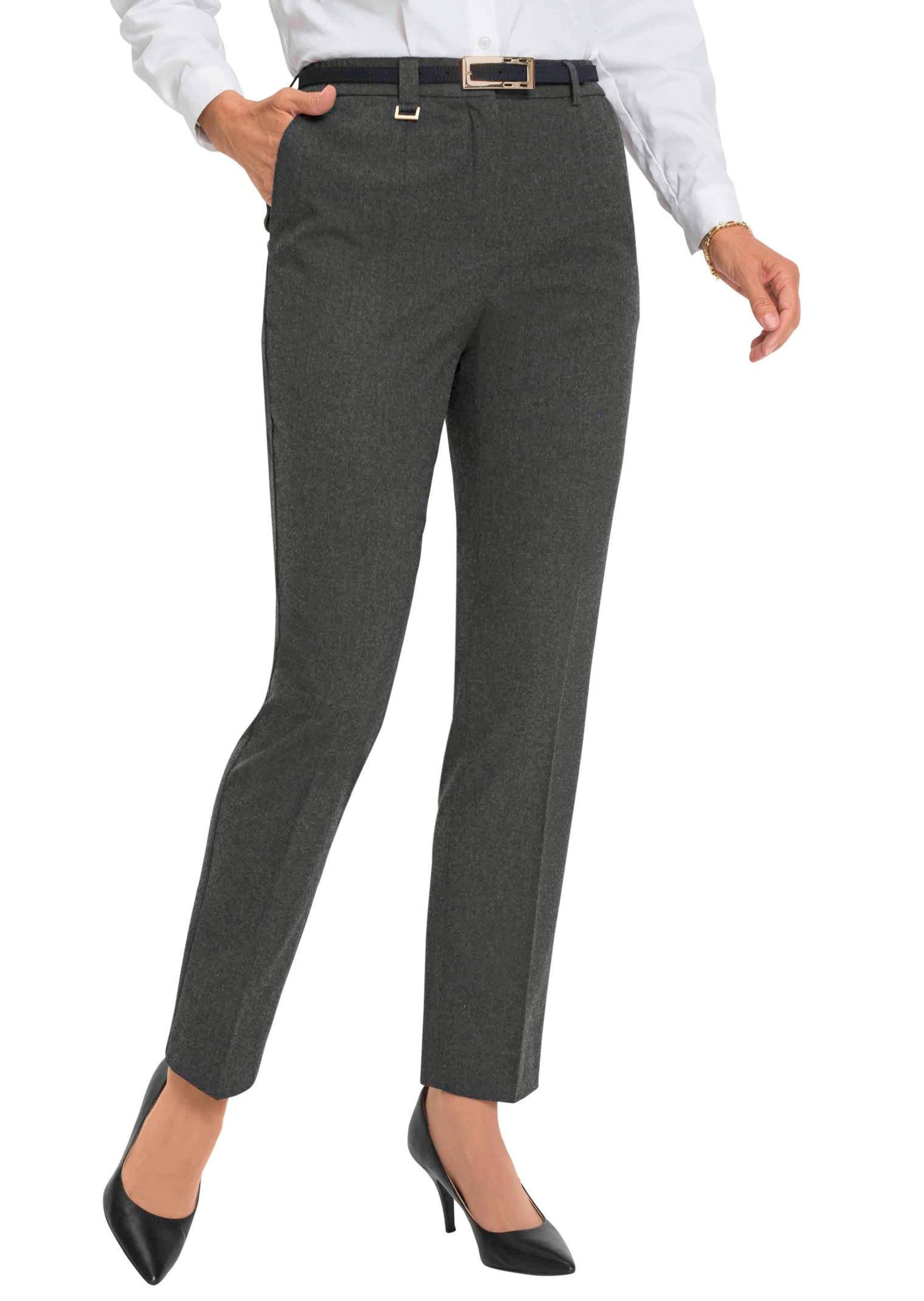 Goldner Carla Women's Trousers Anthracite 40 3