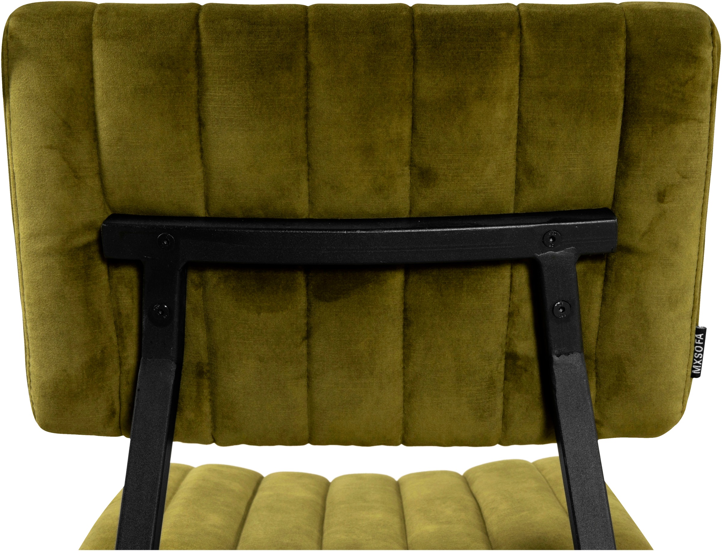 OMG Design Esszimmerstuhl »Ivan«, (Set), 1 St., Stoff, pflegeleichter Samtvelour Bezug, Küchenstuhl
