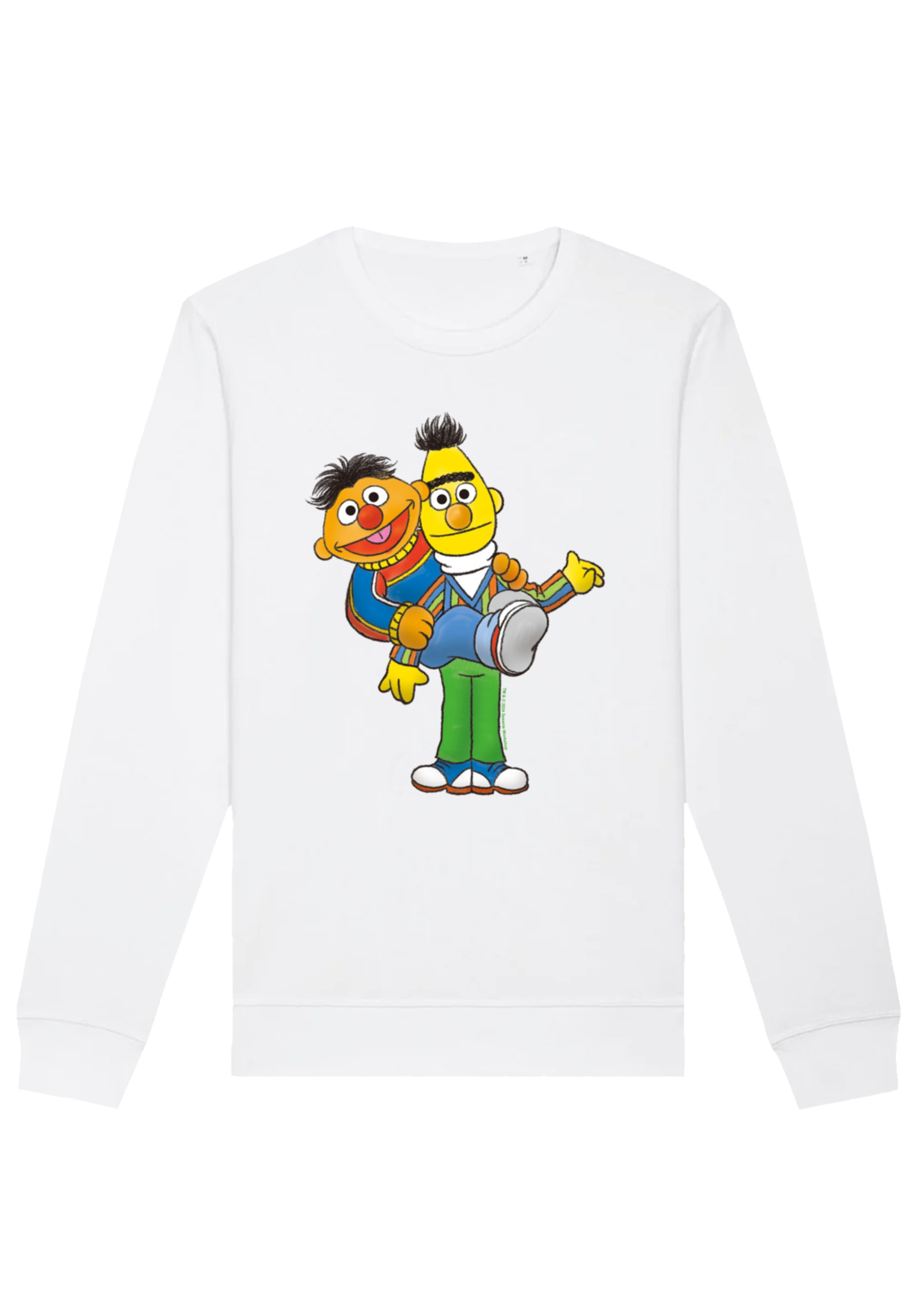 F4NT4STIC Sweatshirt »Sesamstraße Ernie & Bert«, Premium Qualität