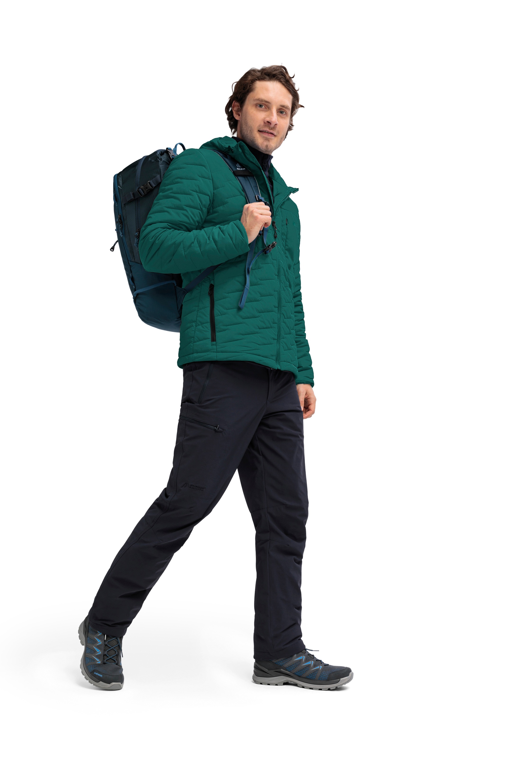 Maier Sports Funktionsjacke »Donovaly M« Herren Outdoorjacke, Primaloft Jacke mit 3 RV-Taschen und Kapuze