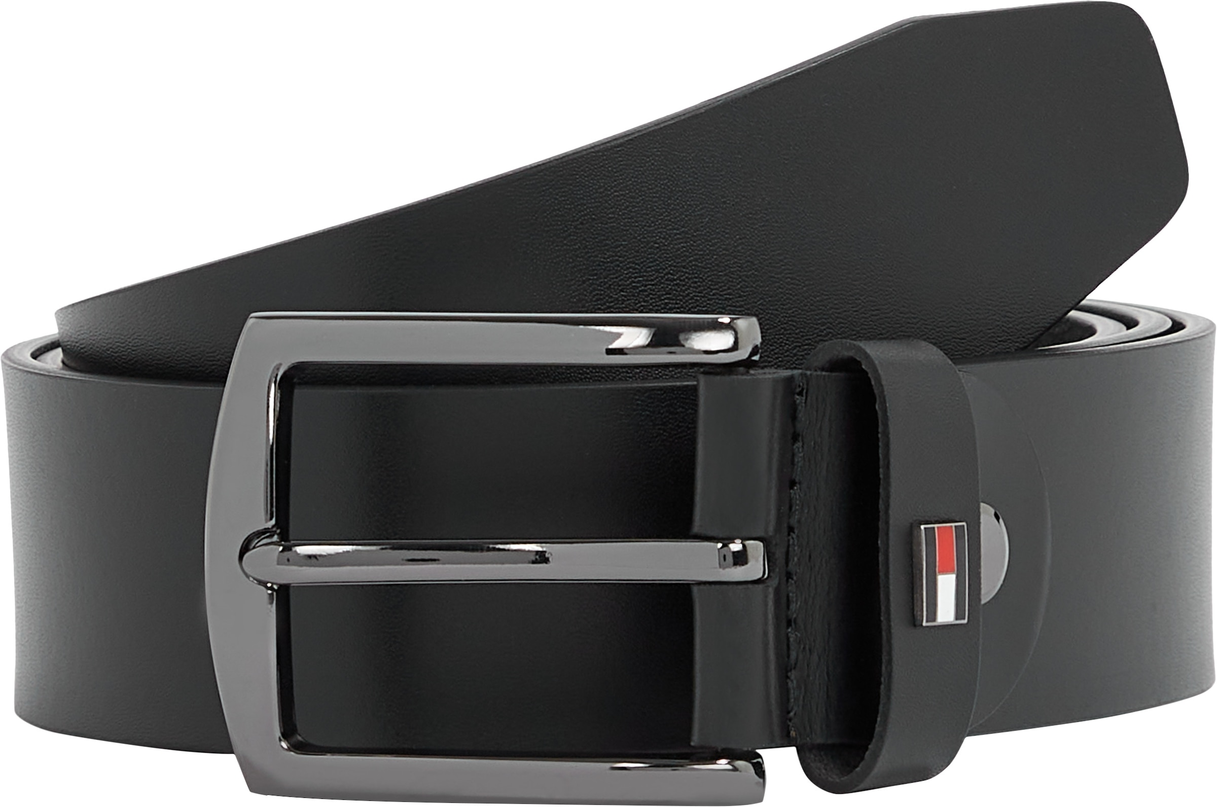 Tommy Hilfiger Ledergürtel "DENTON ADJ EXT 3,5cm breit" Größenverstellbar günstig online kaufen