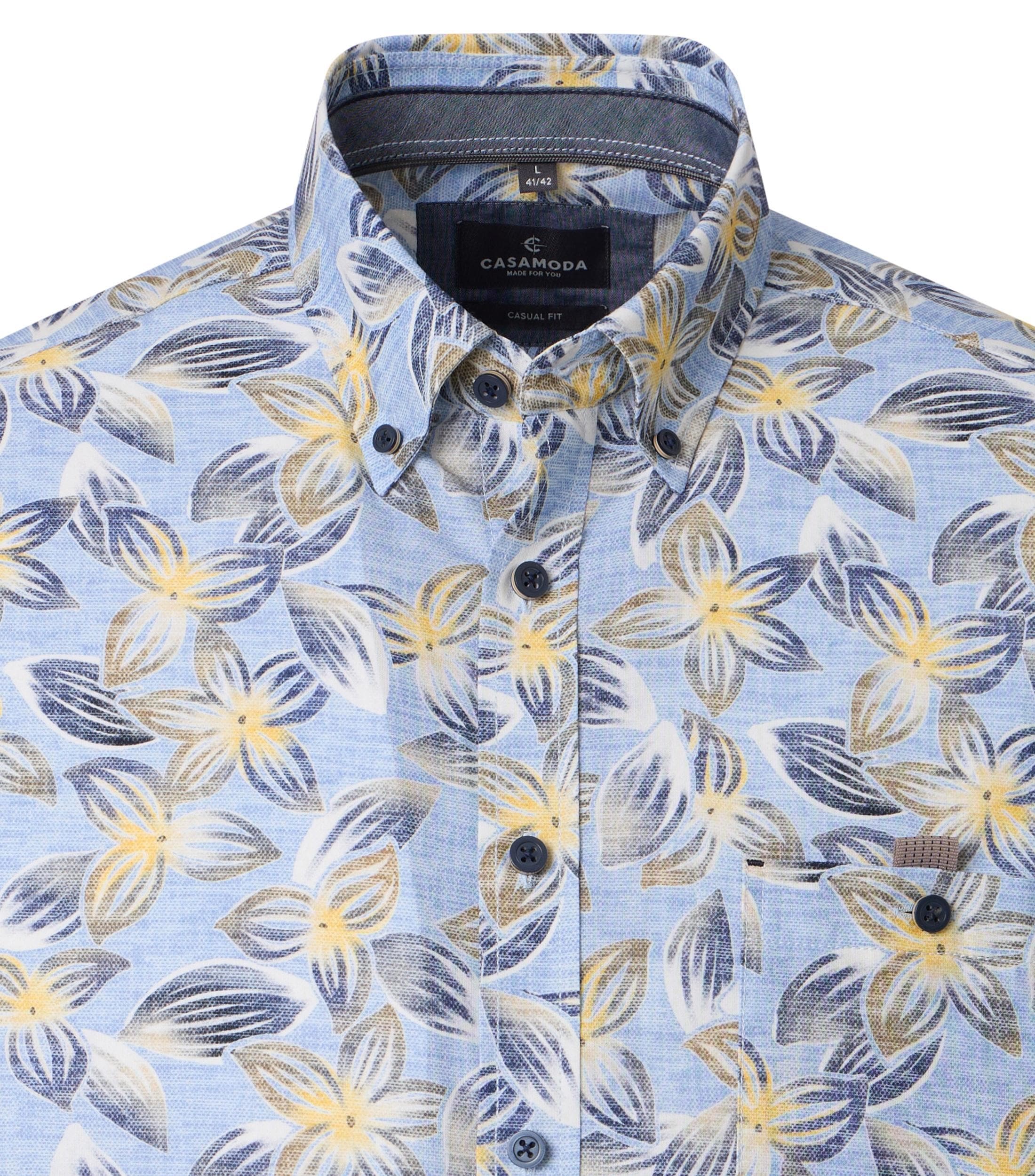 CASAMODA Kurzarmhemd »CASAMODA Freizeithemd Kurzarm Print«