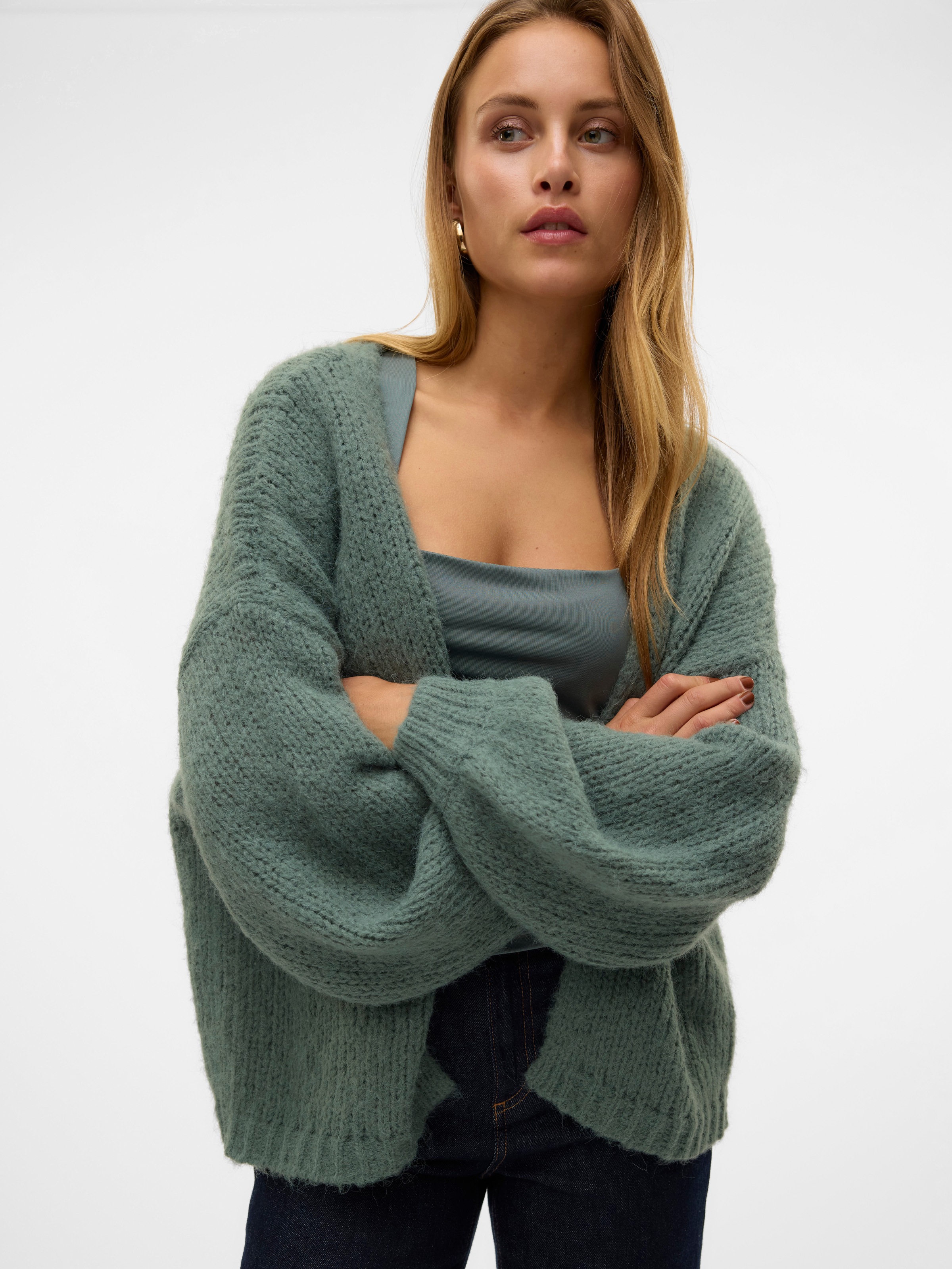 Vero Moda "VMMAYBE LS OPEN CARDIGAN GA REP" günstig online kaufen