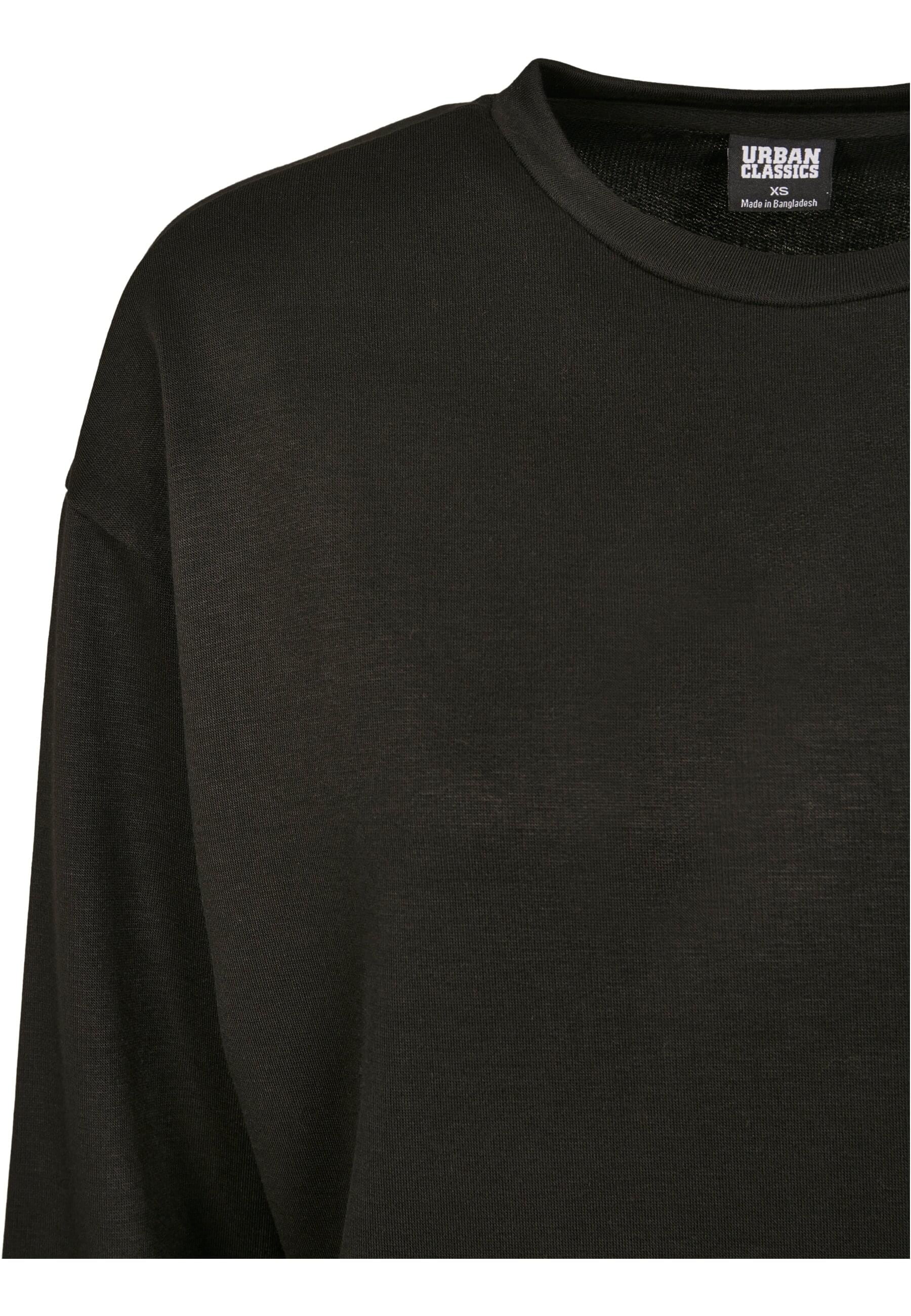 URBAN CLASSICS Shirtkleid »Urban Classics Damen Ladies Modal Terry Crew Dress«, (1 tlg.)