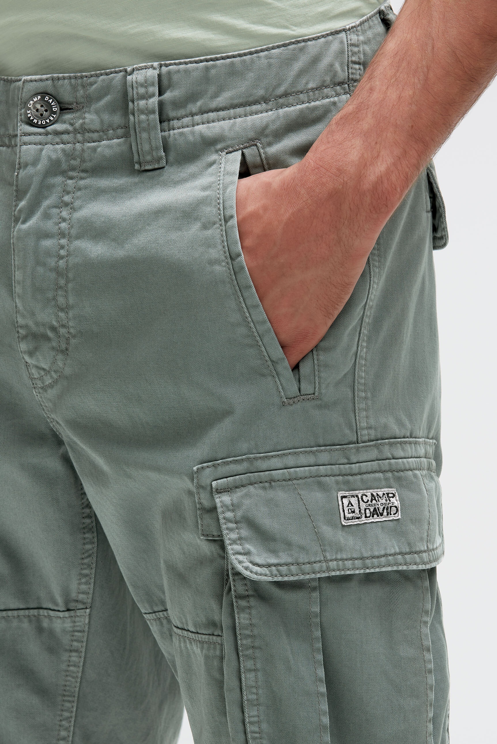 CAMP DAVID Cargoshorts  aus Baumwolle