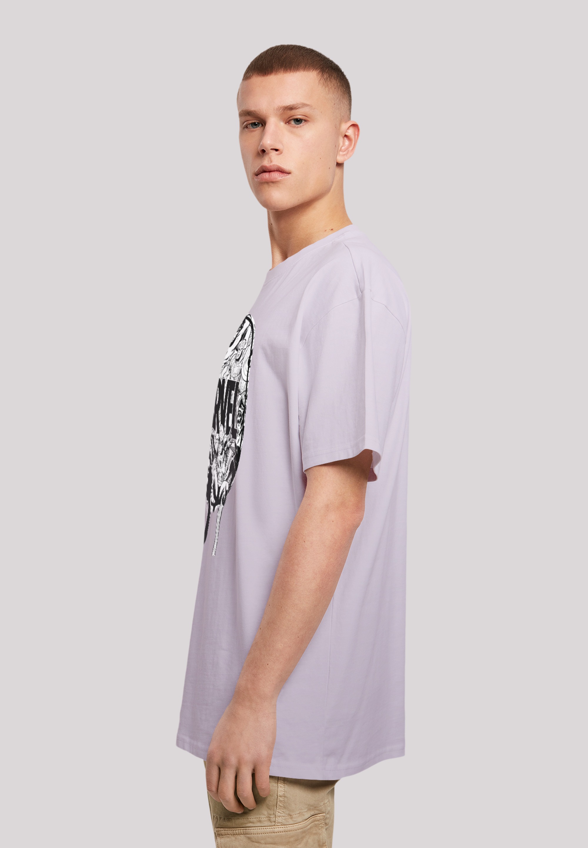 F4NT4STIC Kurzarmshirt »F4NT4STIC Herren«, (1 tlg.)