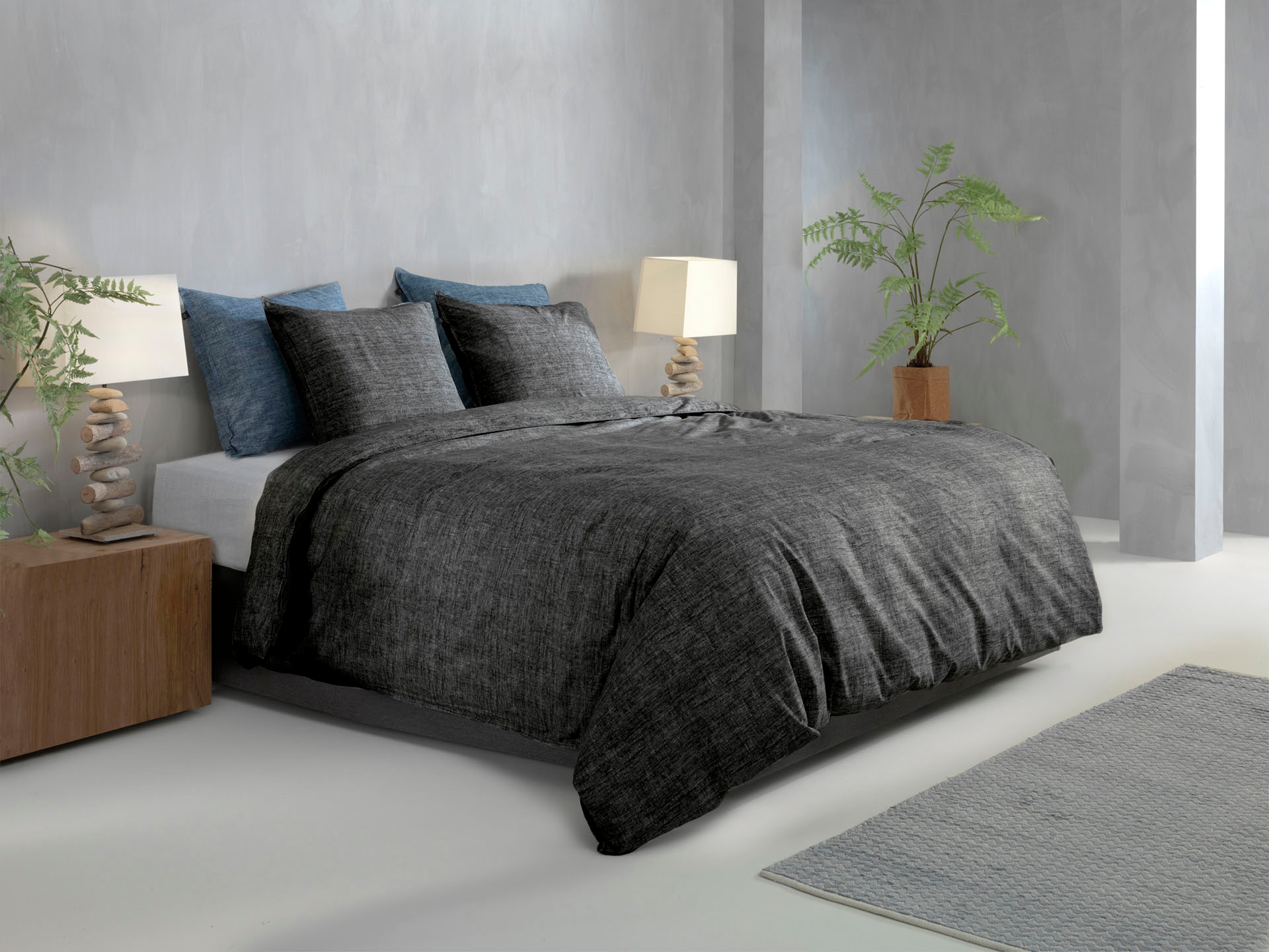 ZO HOME Bettwäsche »Lino«, Bettwäsche aus 100% Baumwolle, hochwertiges Renforcé