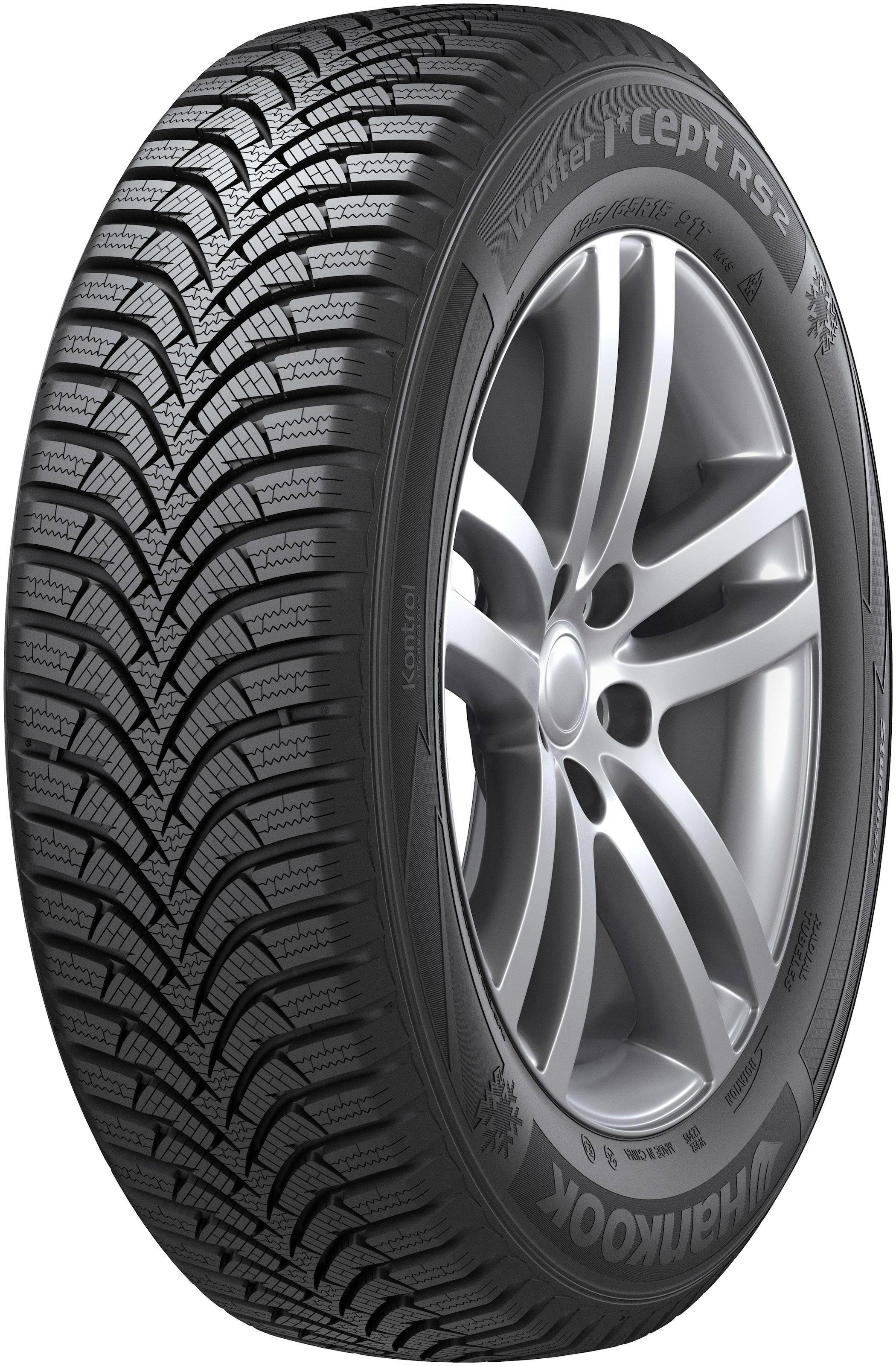 HANKOOK Winterreifen "Winter i*cept RS² (W452)", 195mm / 55 % R 16 87H, schwarz, Autoreifen, in verschiedenen Ausführungen erhältlich