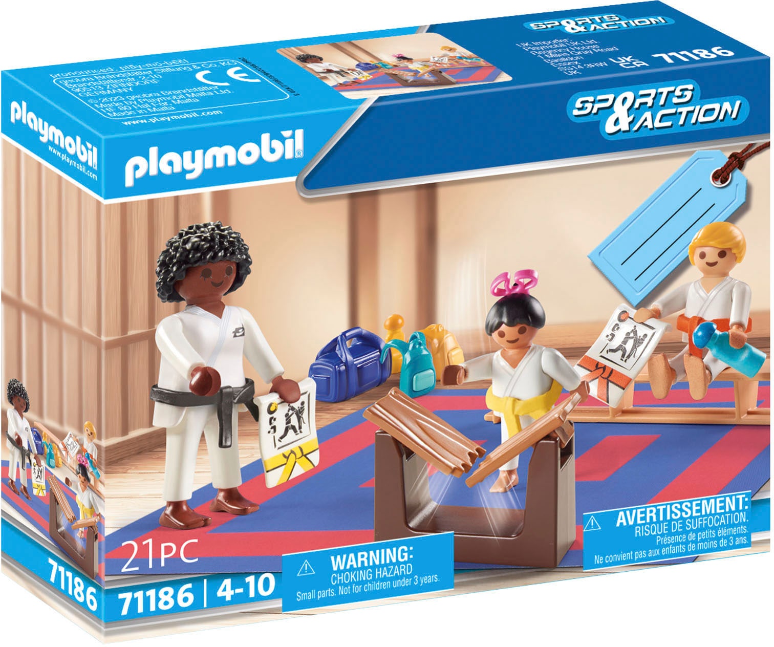 Playmobil® Konstruktions-Spielset »Karate Training (71186), Sports & Action«, (21 St.), Made in Europe