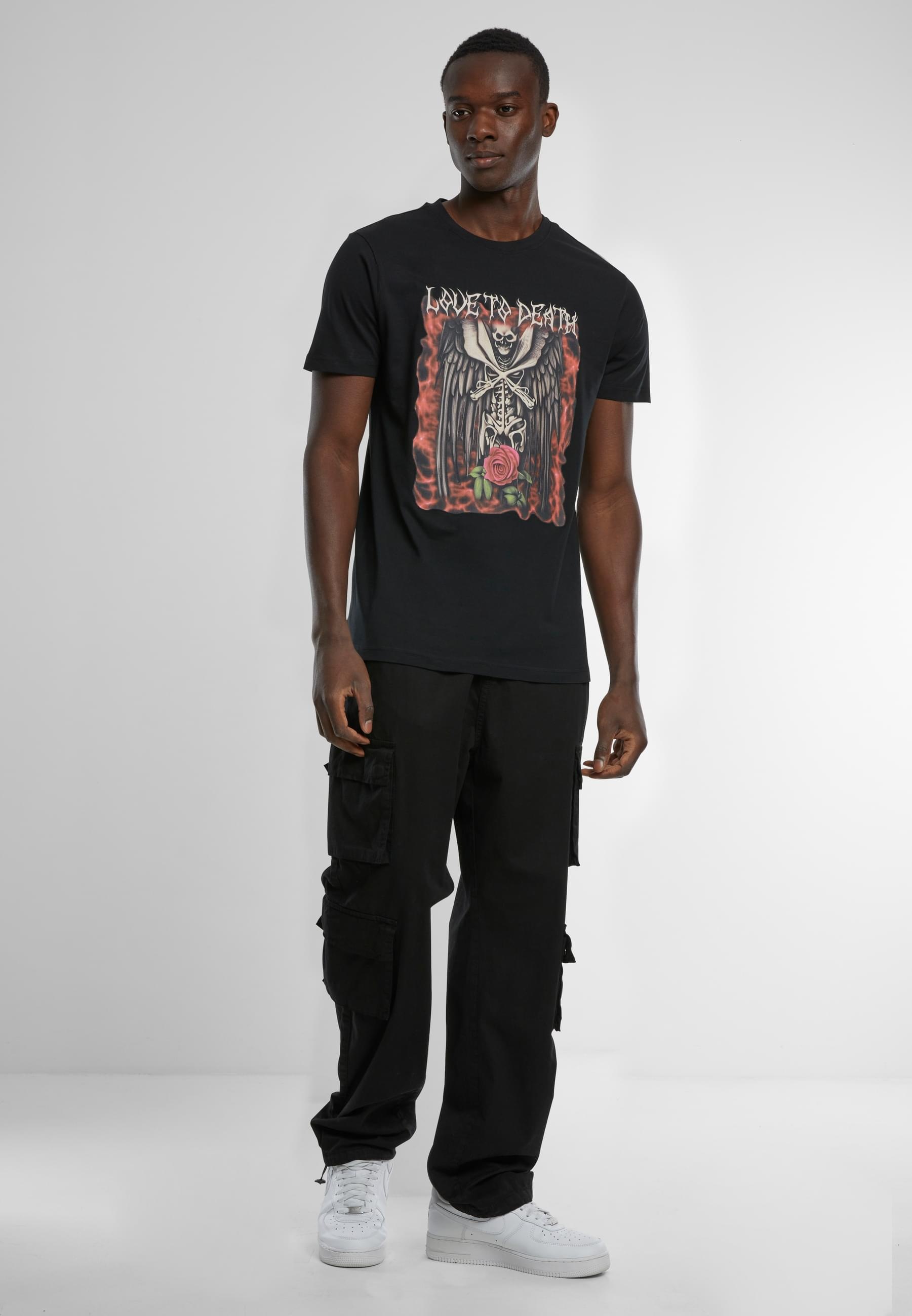 MisterTee T-Shirt »MisterTee Love To Death Tee«, (1 tlg.)