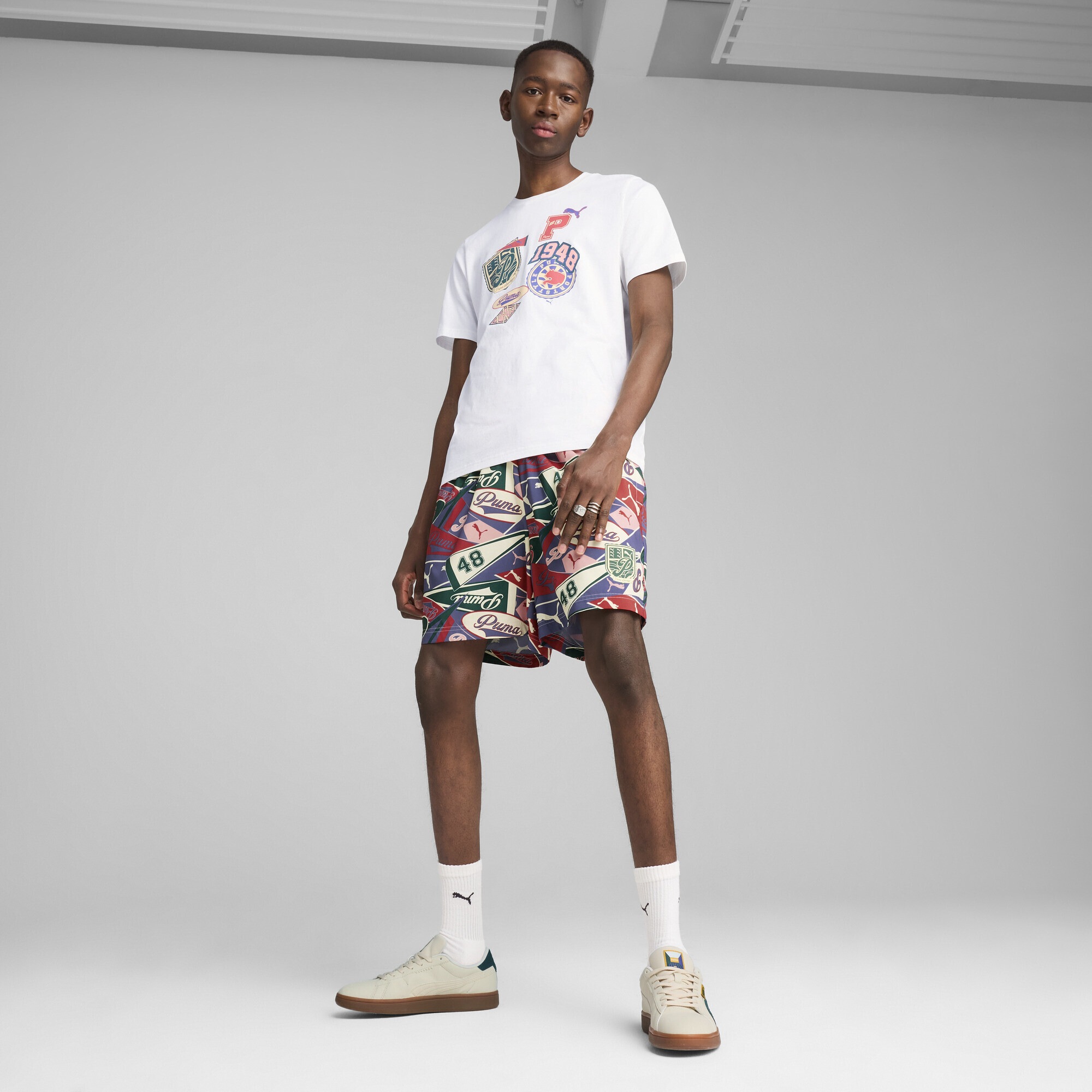 PUMA Shorts »SPORTS LEGACY Graphic Relaxed 6'' Shorts Herren«