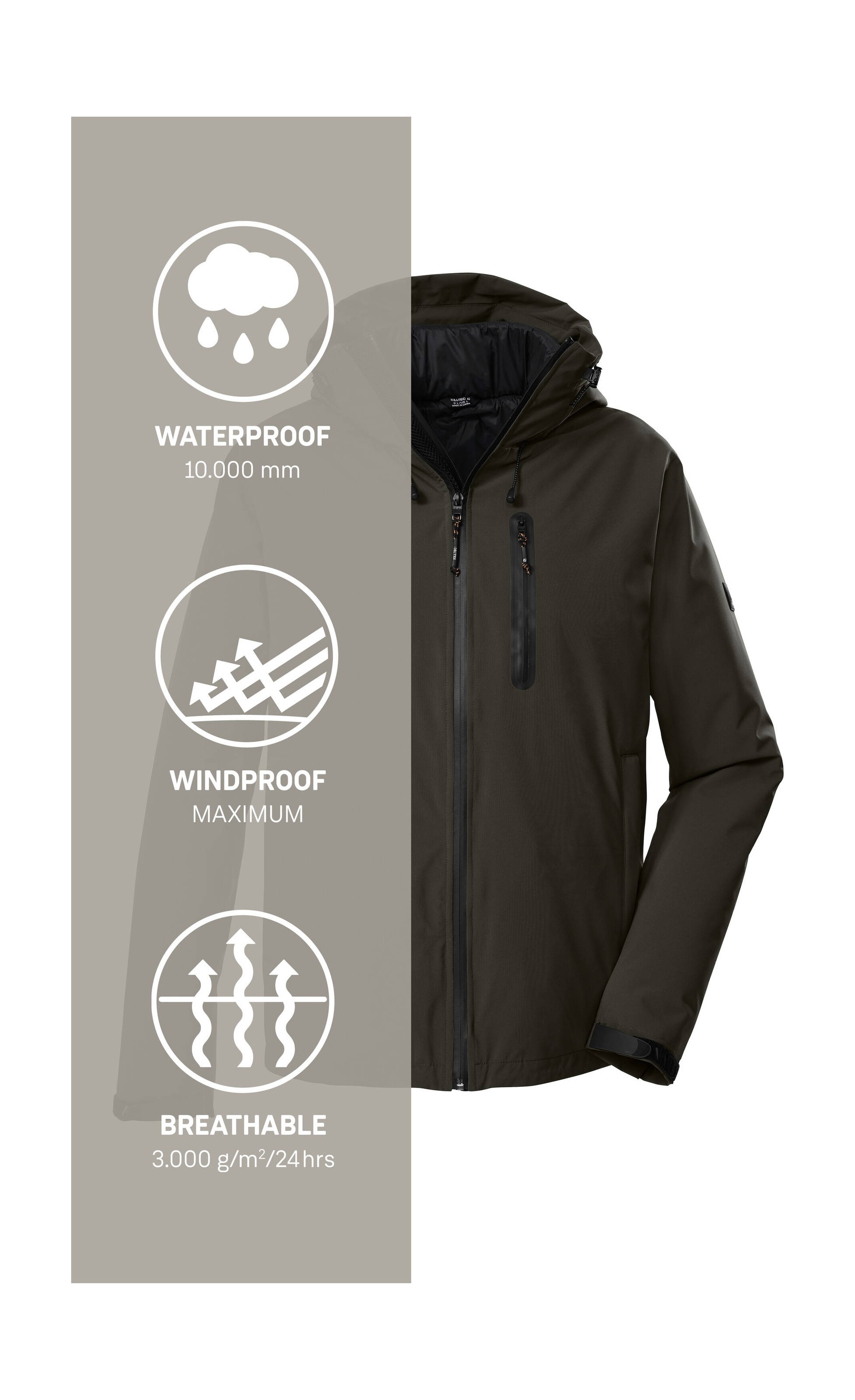 Killtec 3-in-1-Funktionsjacke »KOW 95 MN JCKT«