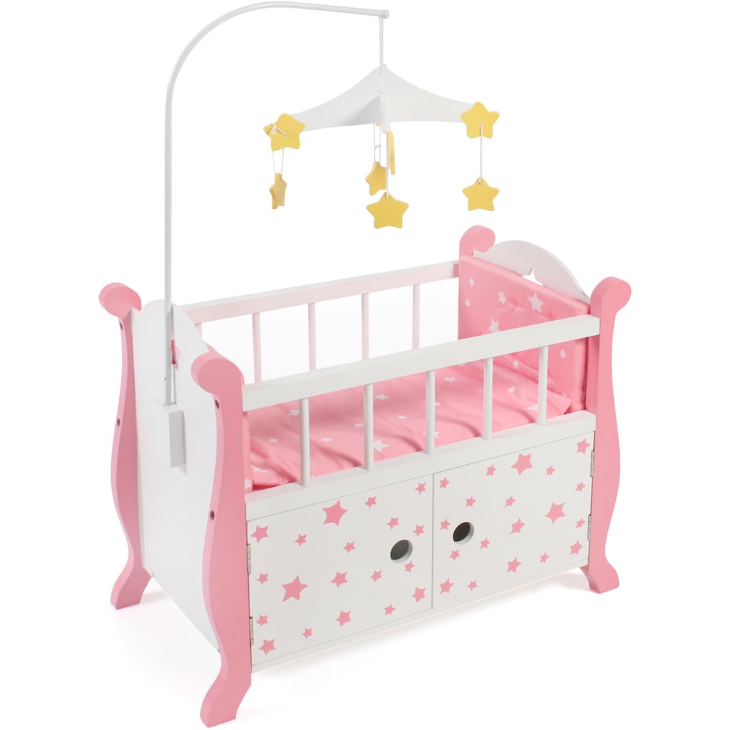 CHIC2000 Puppenbett »Stars Pink«