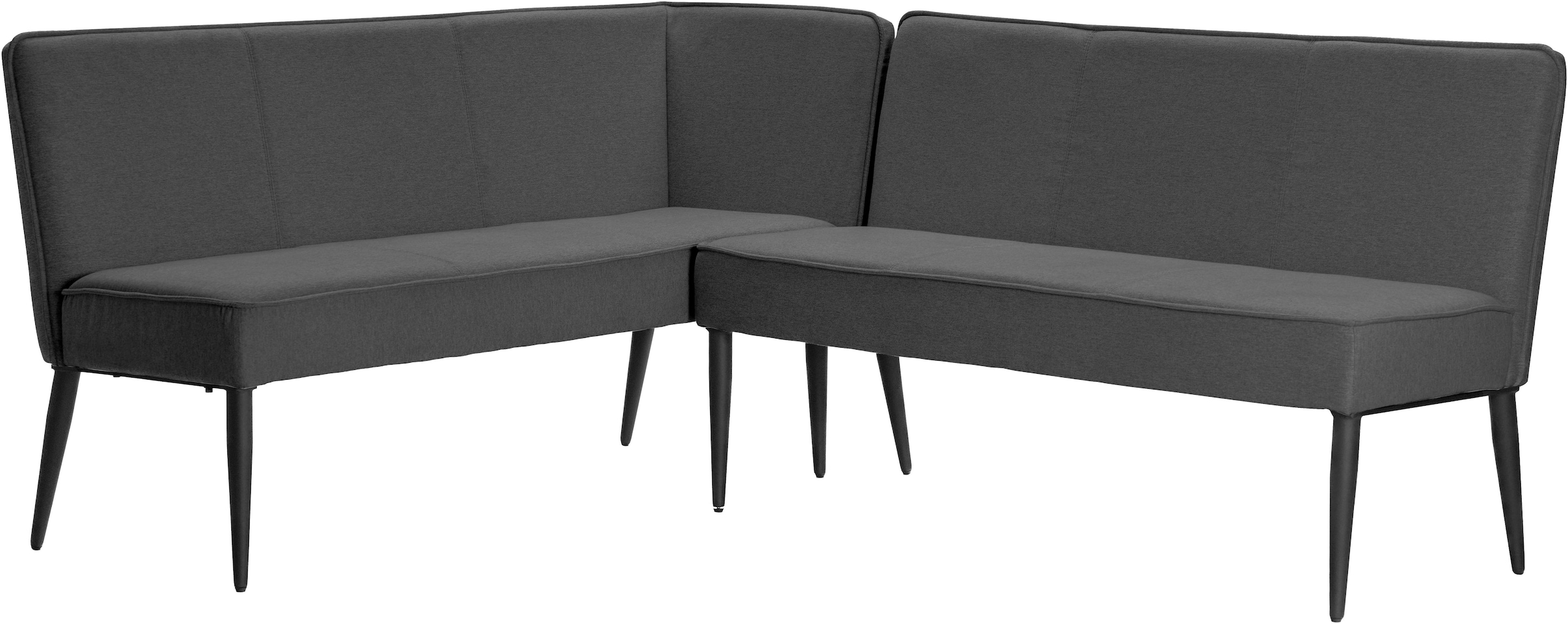 OTTO home "Lenzrose," Esszimmerbank, Bank, mit Taschenfederkern, schwarzes günstig online kaufen