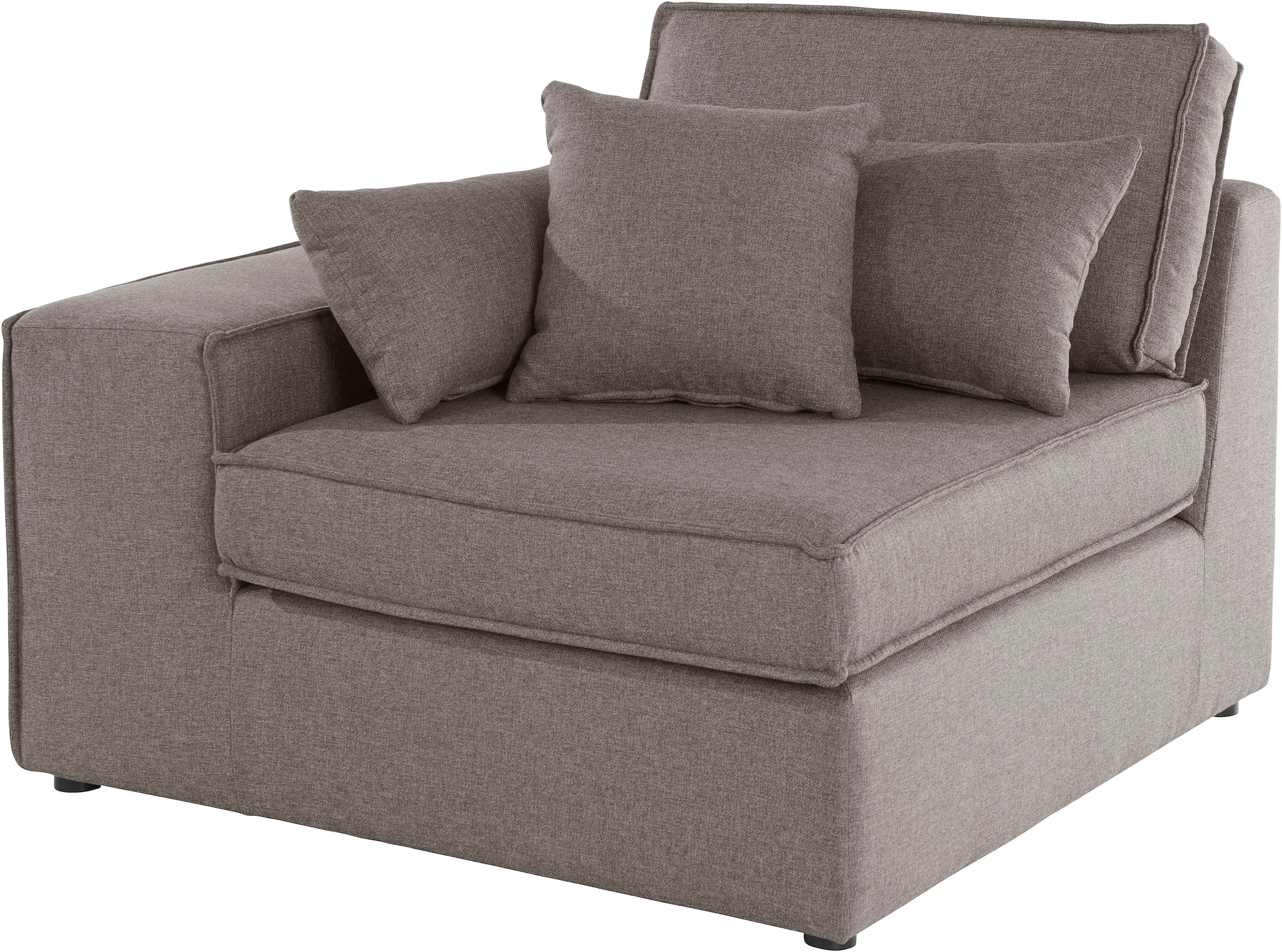 RAUM.ID Sofaelement "Florid", als Teil eines Modulsofas, fester Sitzkomfort, auch in Cord