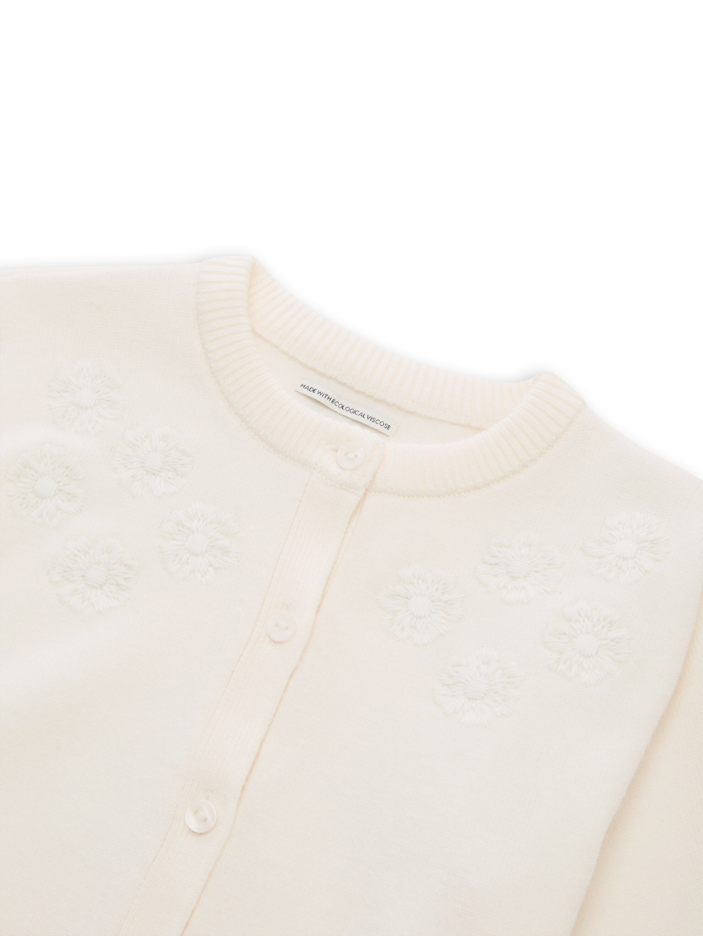 TOM TAILOR Cardigan mit strukturiertem Blumen-Mustern, für Girls