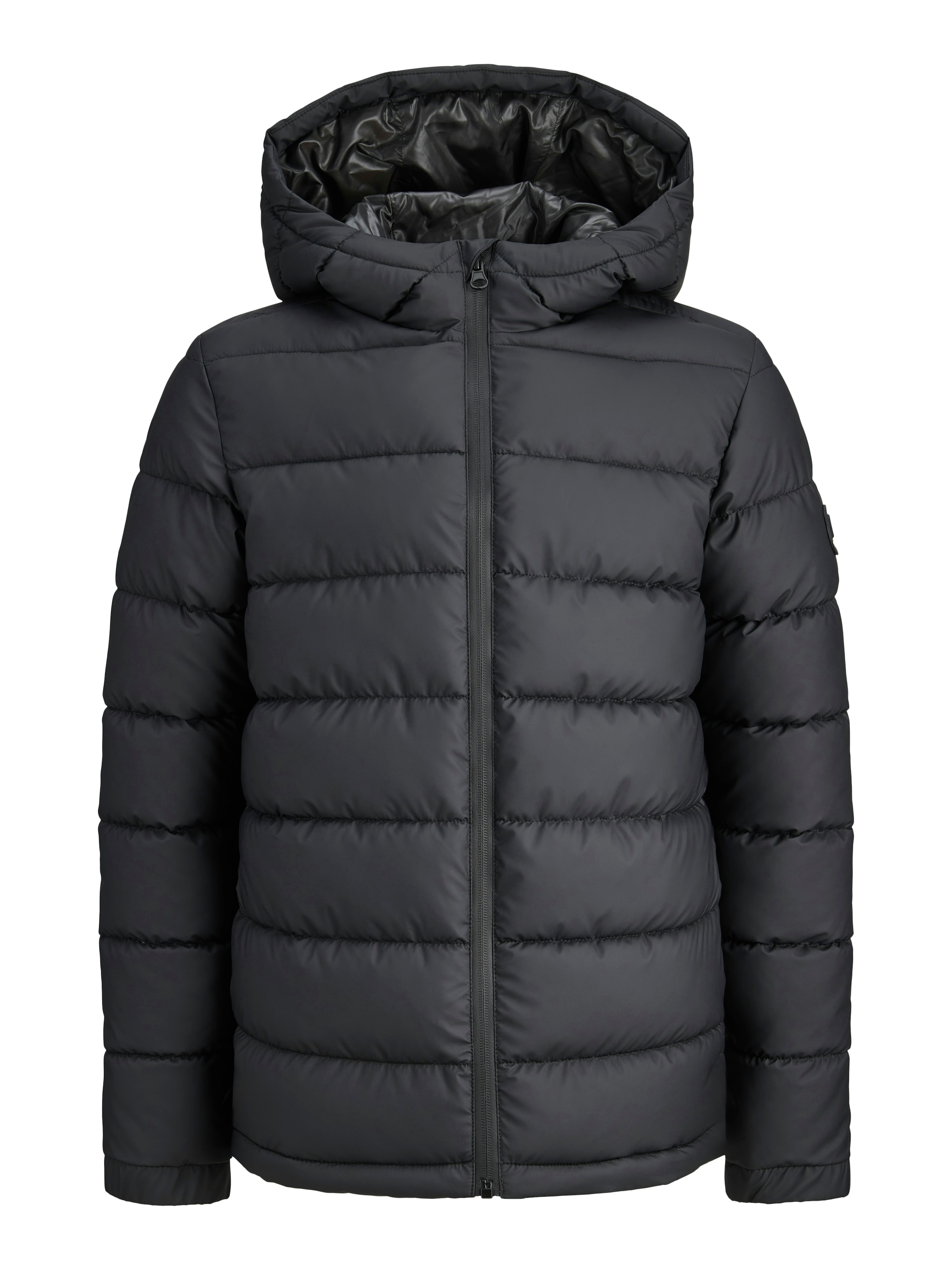 Jack & Jones Junior Steppjacke »JCOPOINT PU PUFFER JACKET BF JNR« mit Kapuze