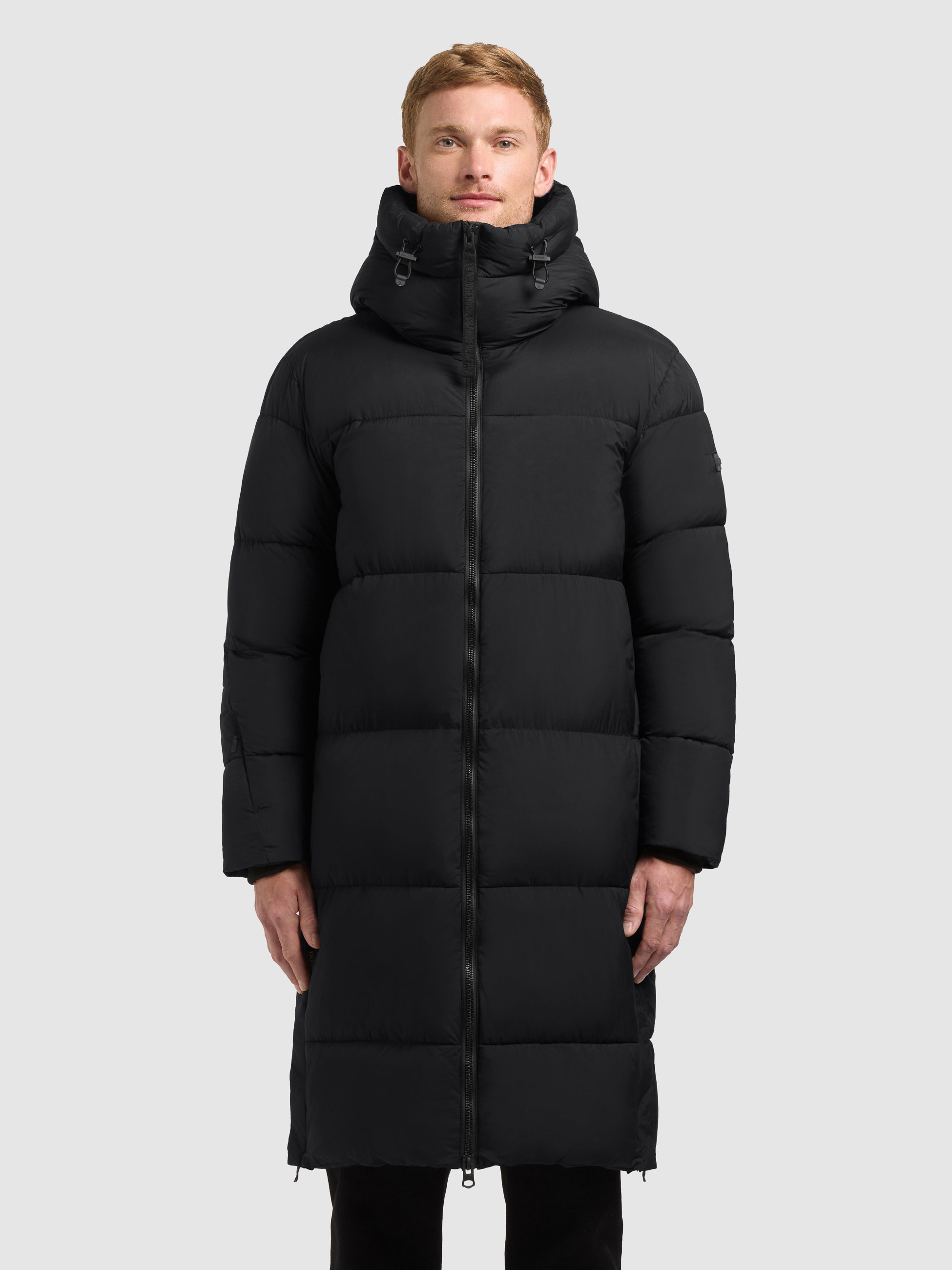 khujo Steppjacke »DASH2« mit Kapuze mit wasserabweisender PU-Beschichtung