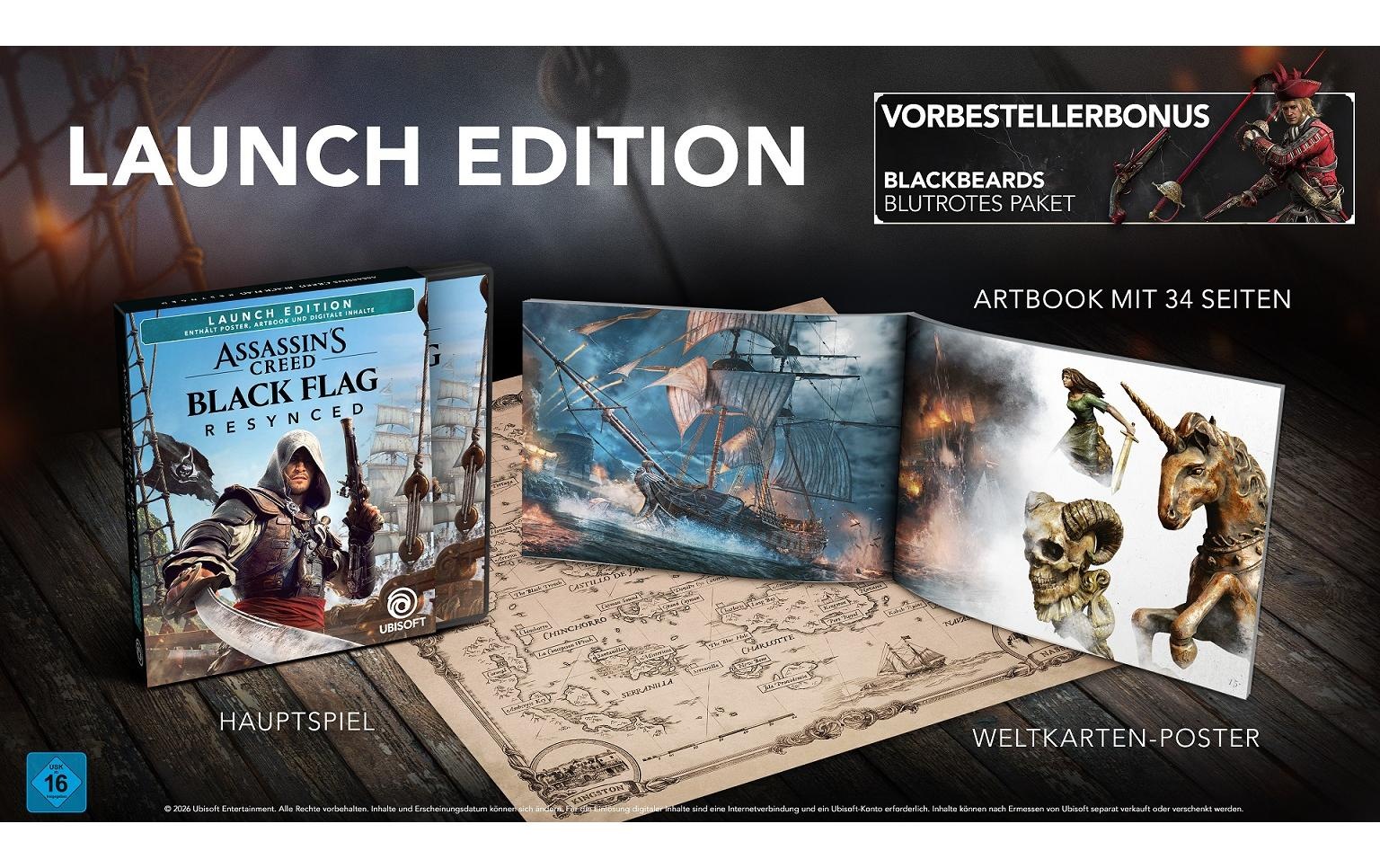 UBISOFT Spielesoftware »Assassin's Creed: Black Flag Resyn. – L. Ed. (Box)« Xbox Series X
