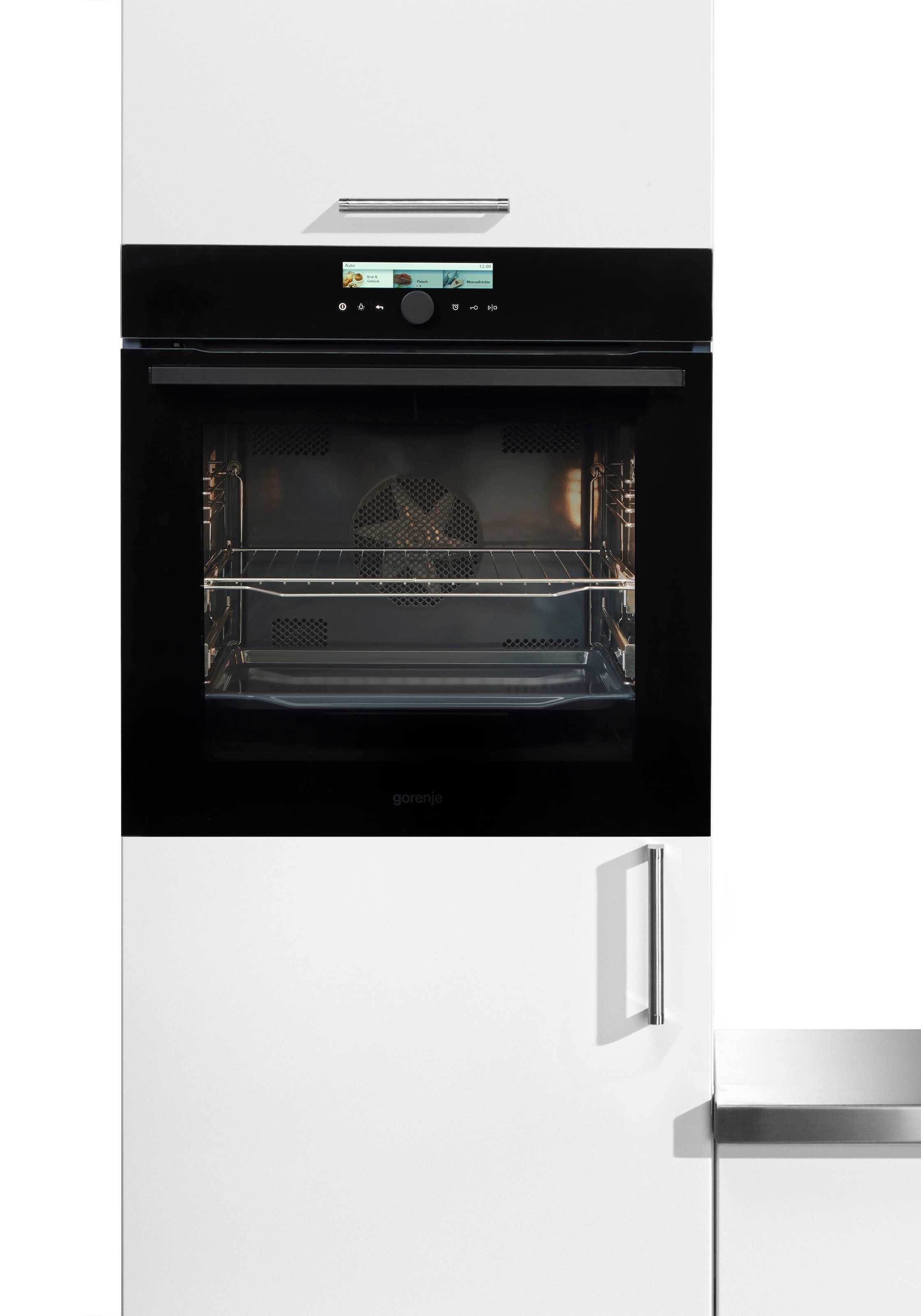 GORENJE Einbaubackofen »BOP 798 S37BG«, BOP798 S37BG, mit 2-fach-Teleskopauszug, Pyrolyse-Selbstreinigung