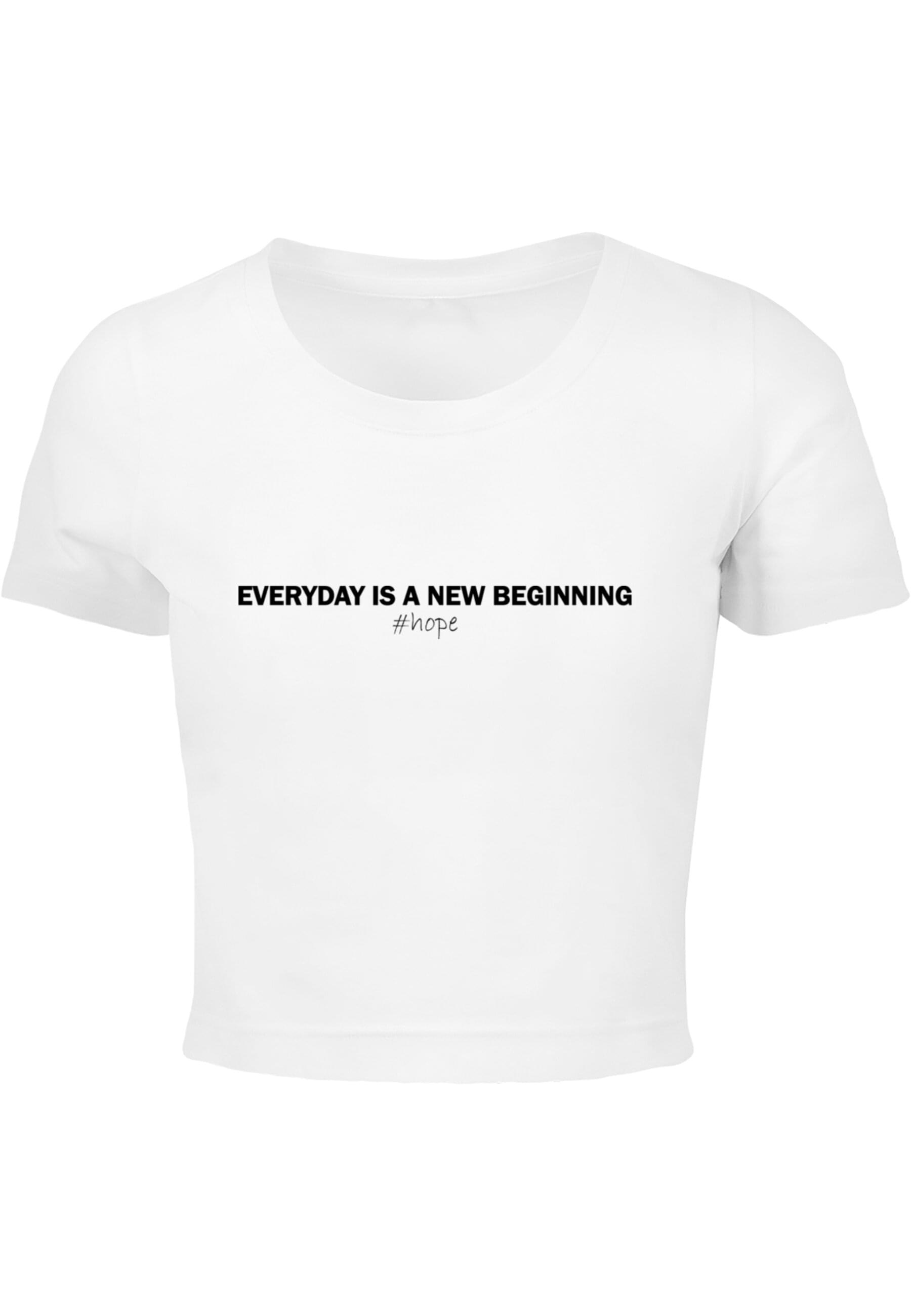 Merchcode T-Shirt "Merchcode Damen Ladies Hope Cropped Tee", (1 tlg.) günstig online kaufen