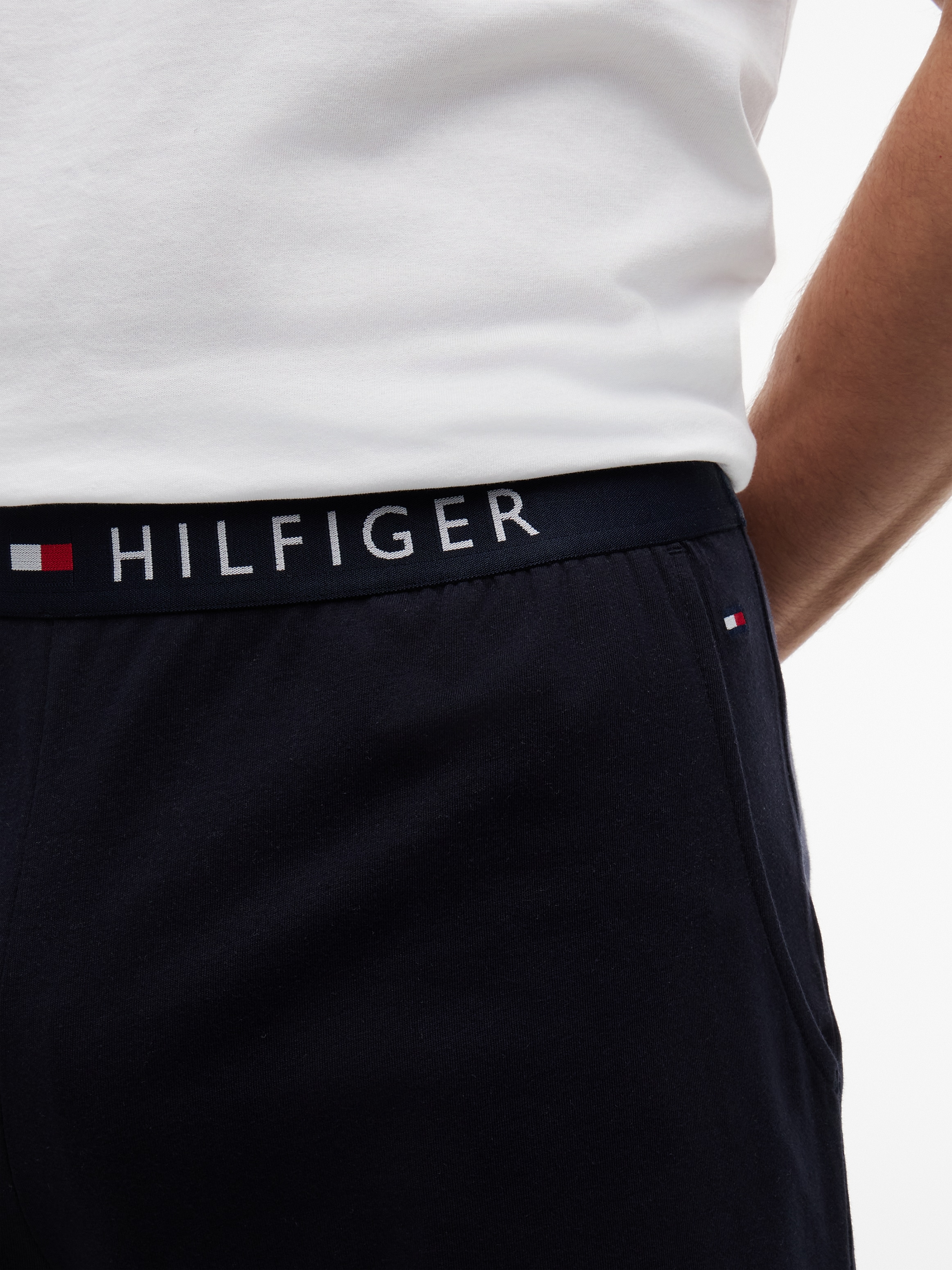 Tommy Hilfiger Underwear Schlafshorts »JERSEY SHORT«  mit Tommy Hilfiger Logoschriftzug am Bund