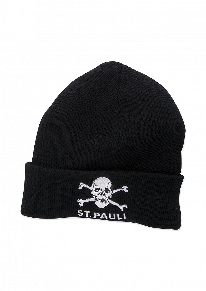 FC St. Pauli Bommelmütze "FC St. Pauli Mütze FC St. Pauli Totenkopf" günstig online kaufen
