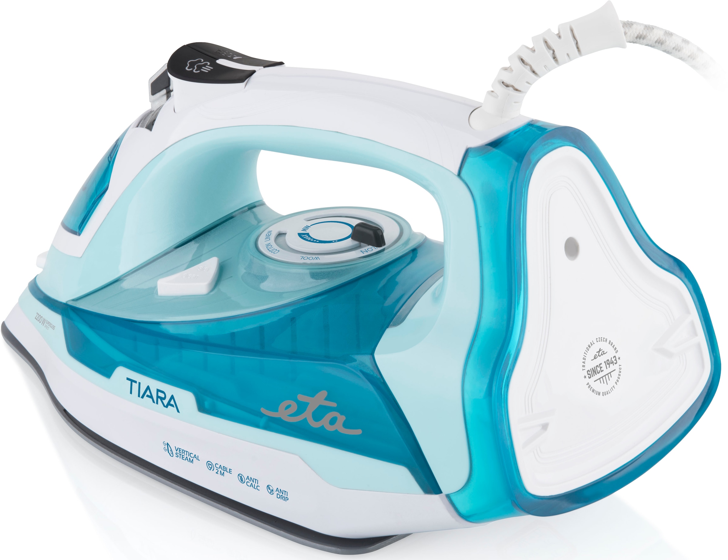 eta Dampfbügeleisen »Tiara II«, 2200 W