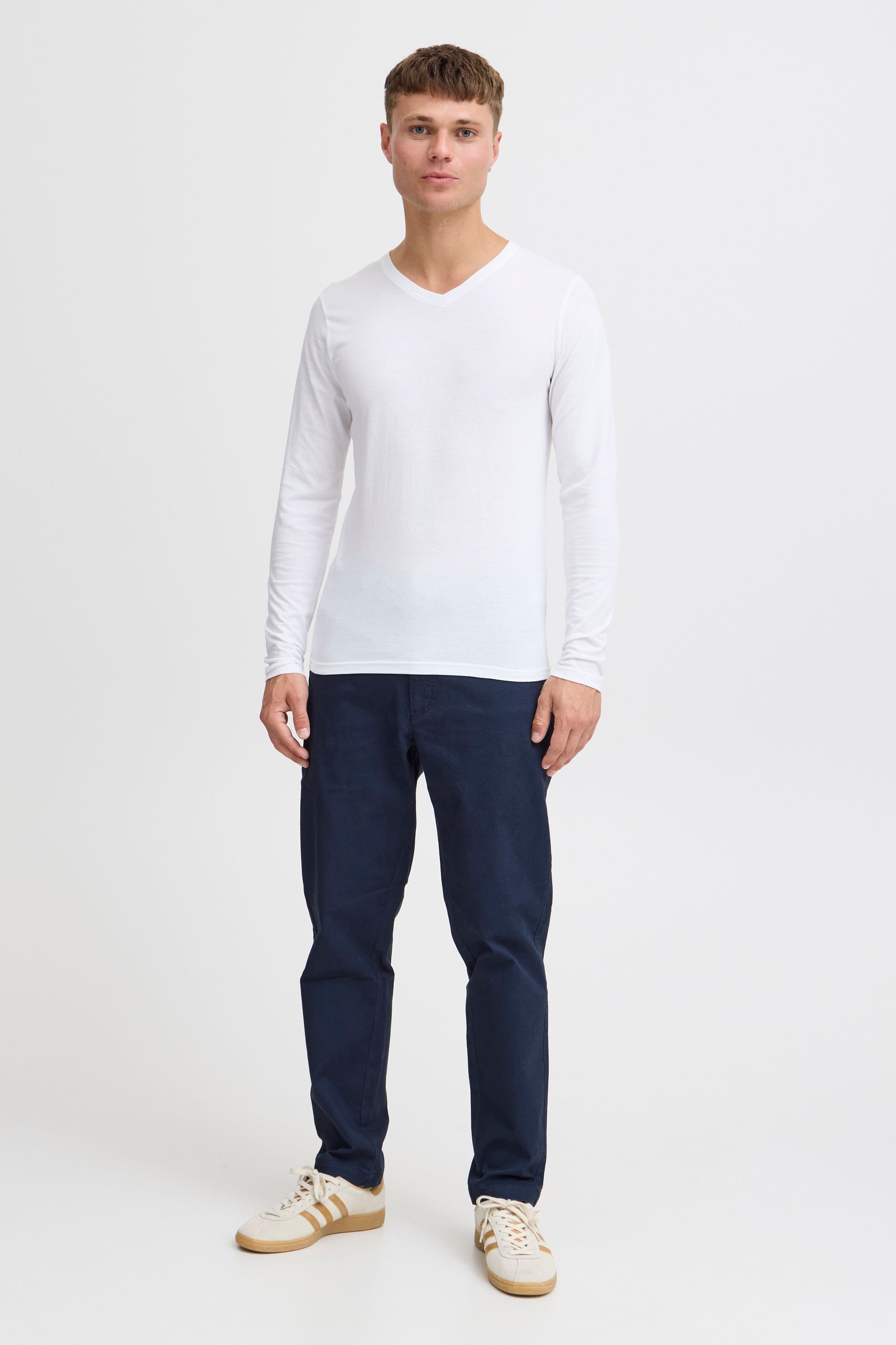 !Solid V-Shirt »V-Shirt SDBasil«