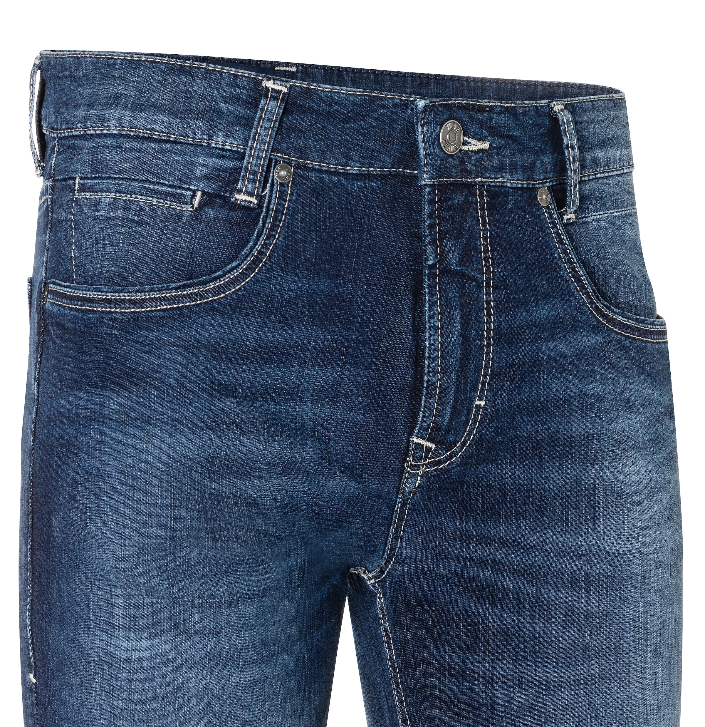 MAC Slim-fit-Jeans »Arne-Pipe light«, schmaler figurbetonender Schnitt