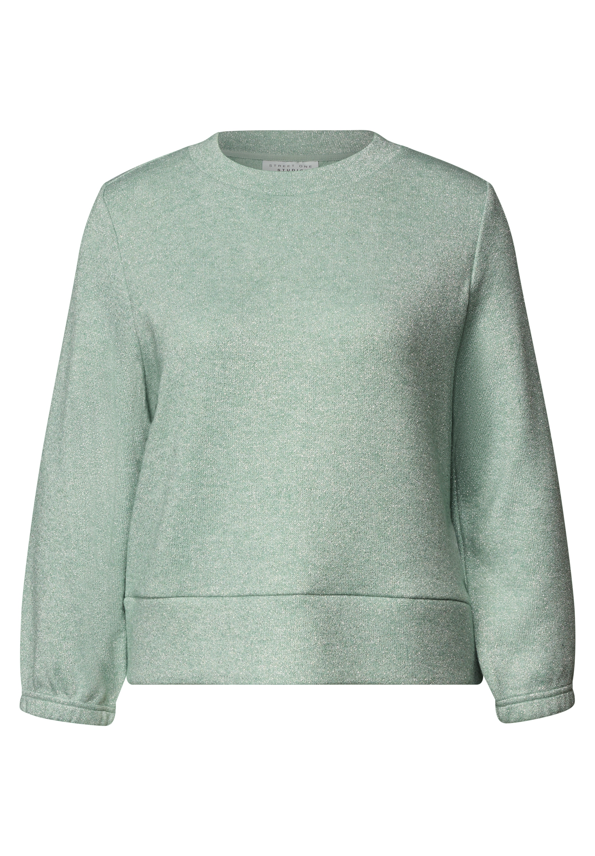 STREET ONE STUDIO 3/4-Arm-Shirt mit eingewebtem Giltzerfaden