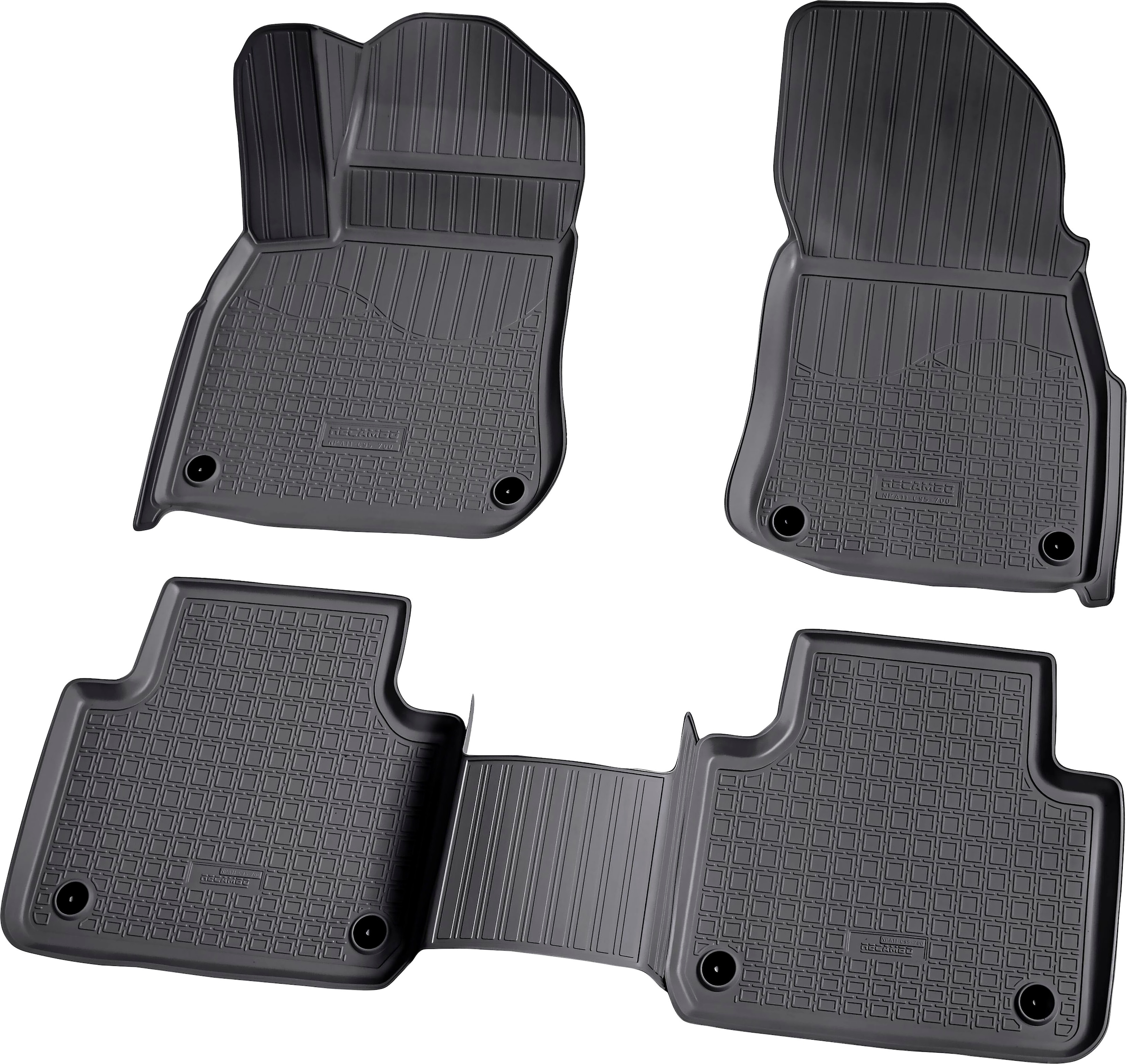 RECAMBO Passform-Fußmatten »CustomComforts«, online kaufen 2015, Audi, perfekte 4 St.), BAUR Passform | Q7, 4M (Set, Typ ab