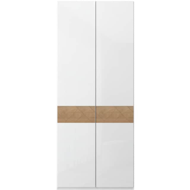 Places of Style Drehtürenschrank »Avis«, UV lackiert, hochglänzend, Soft-Close  Funktion, 92cm breit | BAUR