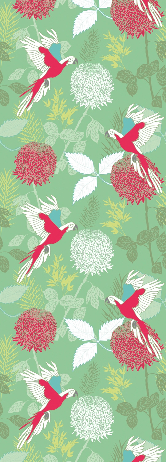 queence Vinyltapete »Fedon« 90 x 250 cm selbst...